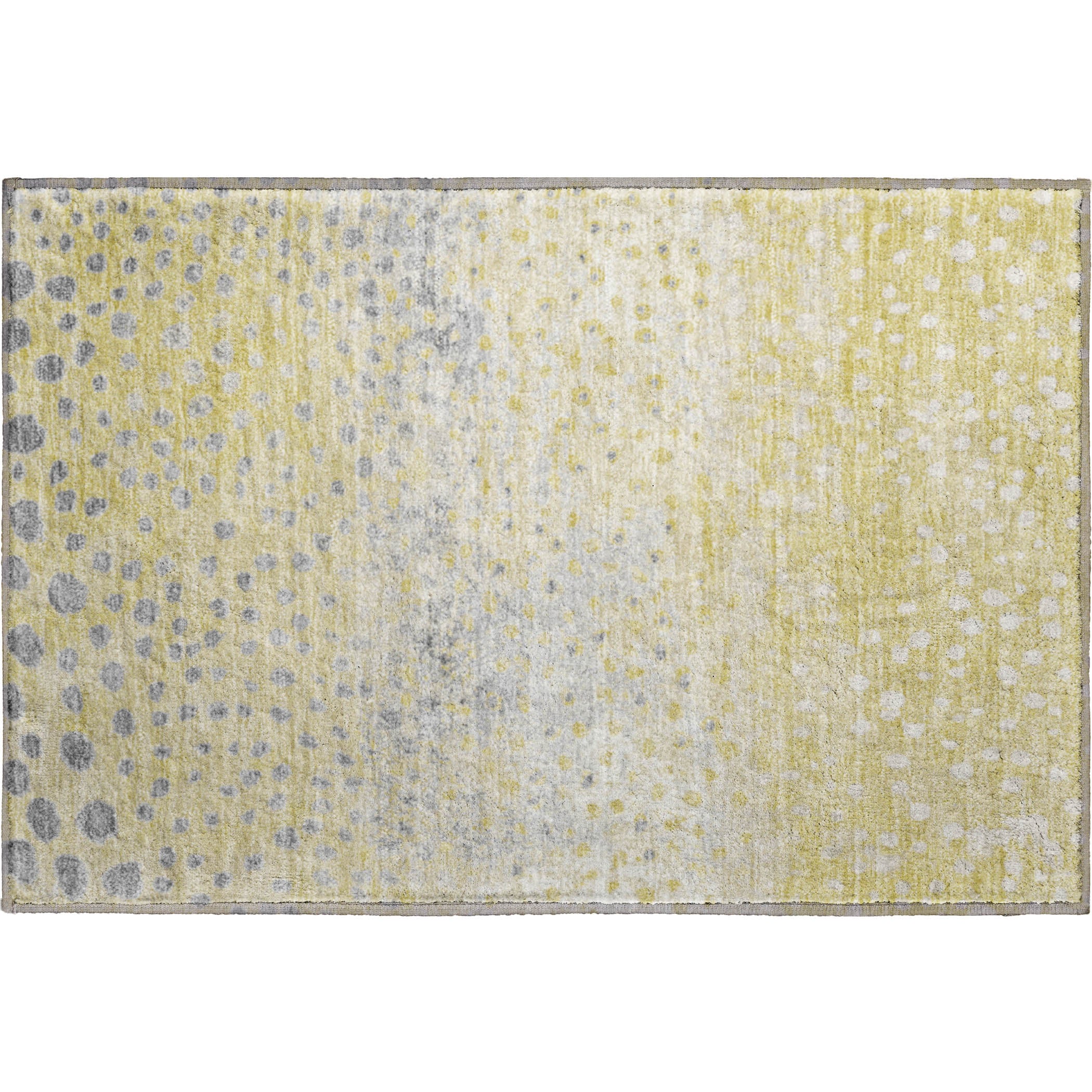 Istanbul Machine Washable Transitional Gold Rug 1'8" x 2'6" #shape_Rectangle