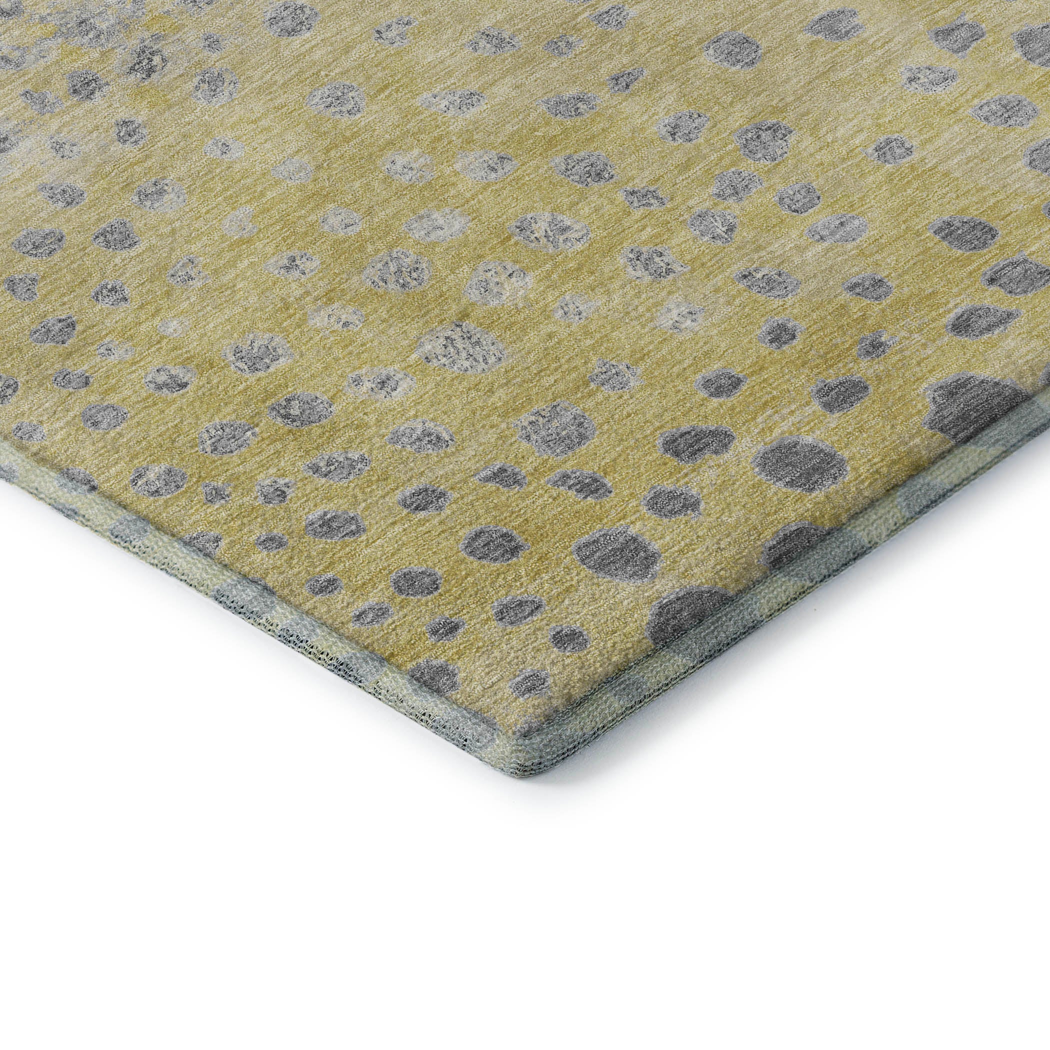 Istanbul Machine Washable Transitional Gold Rug 1'8" x 2'6" #shape_Rectangle