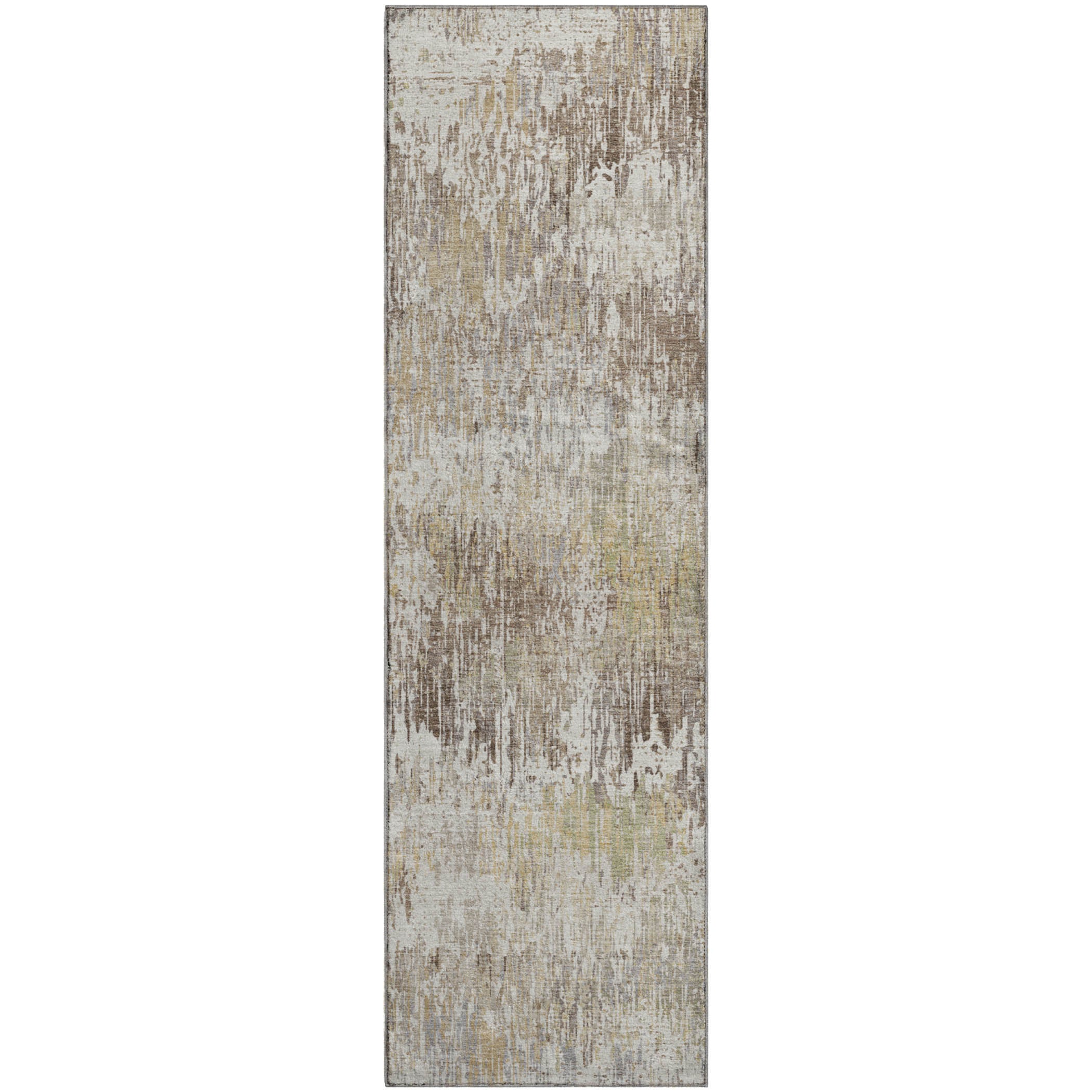 Salzburg Machine Washable Transitional Ivory Rug 2'3" x 7'6" #shape_Runner