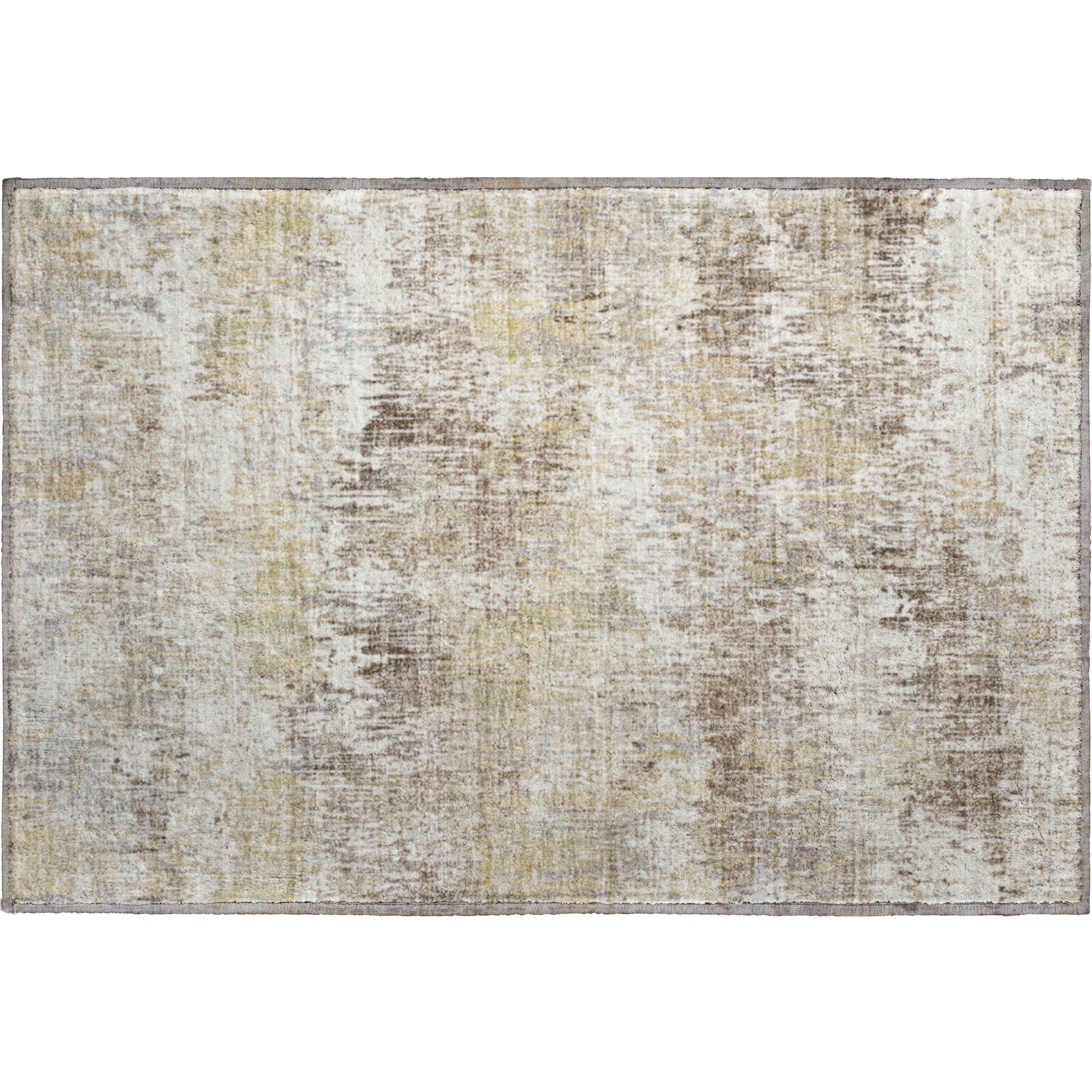 Salzburg Machine Washable Transitional Ivory Rug 1'8" x 2'6" #shape_Rectangle