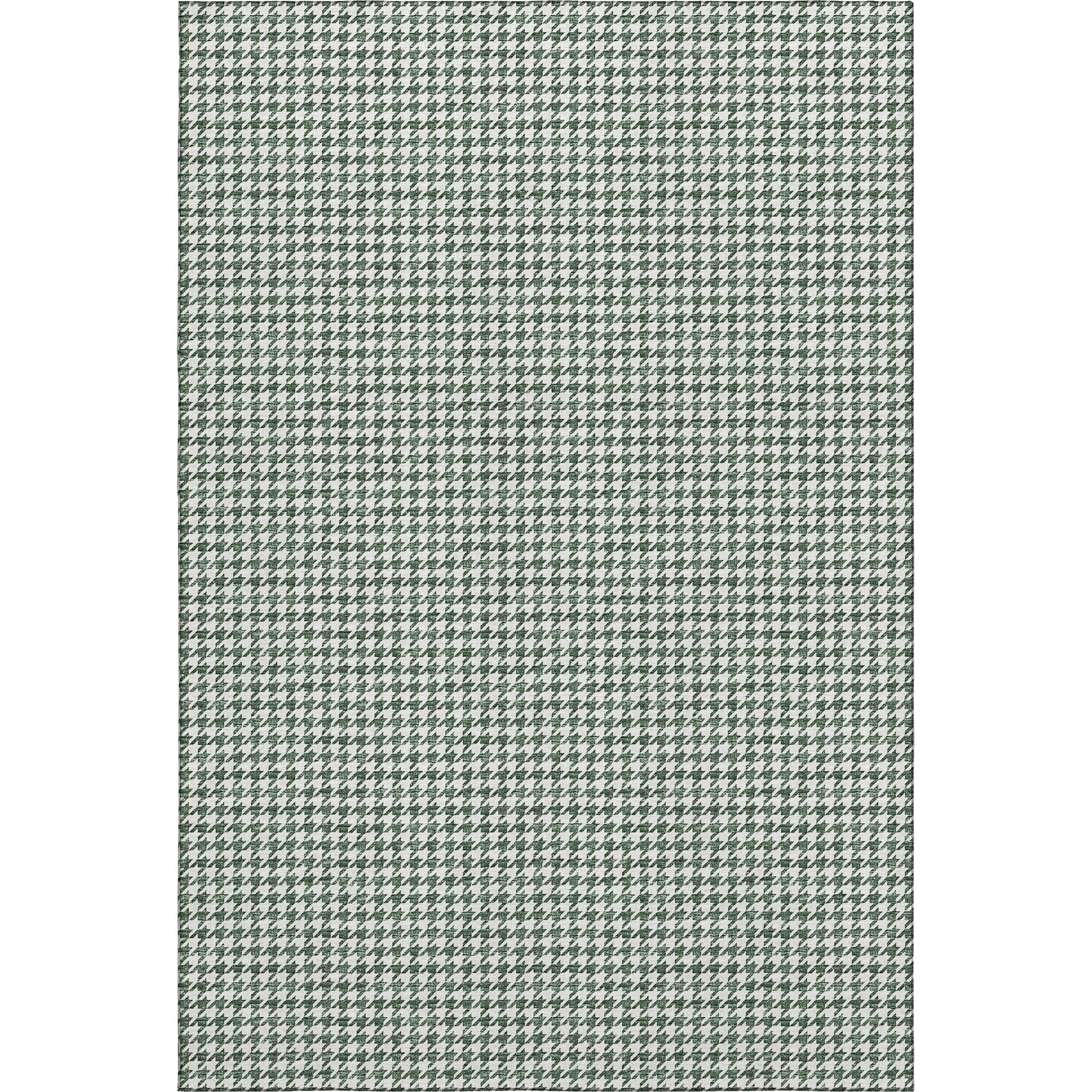 Mdina Machine Washable Transitional Green Rug 2'6" x 3'10" #shape_Rectangle