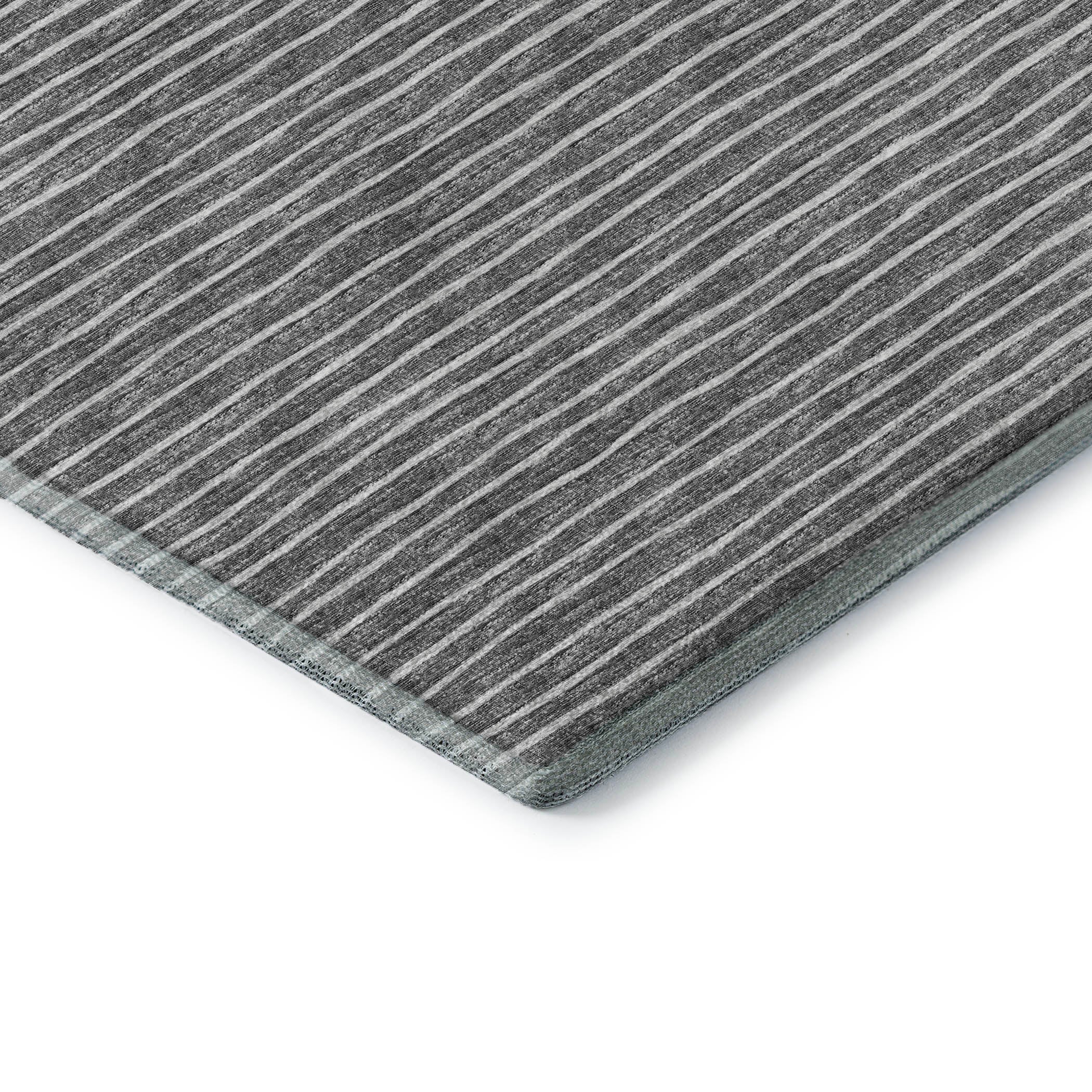 Colombo Machine Washable Transitional Gray Rug 1'8" x 2'6" #shape_Rectangle