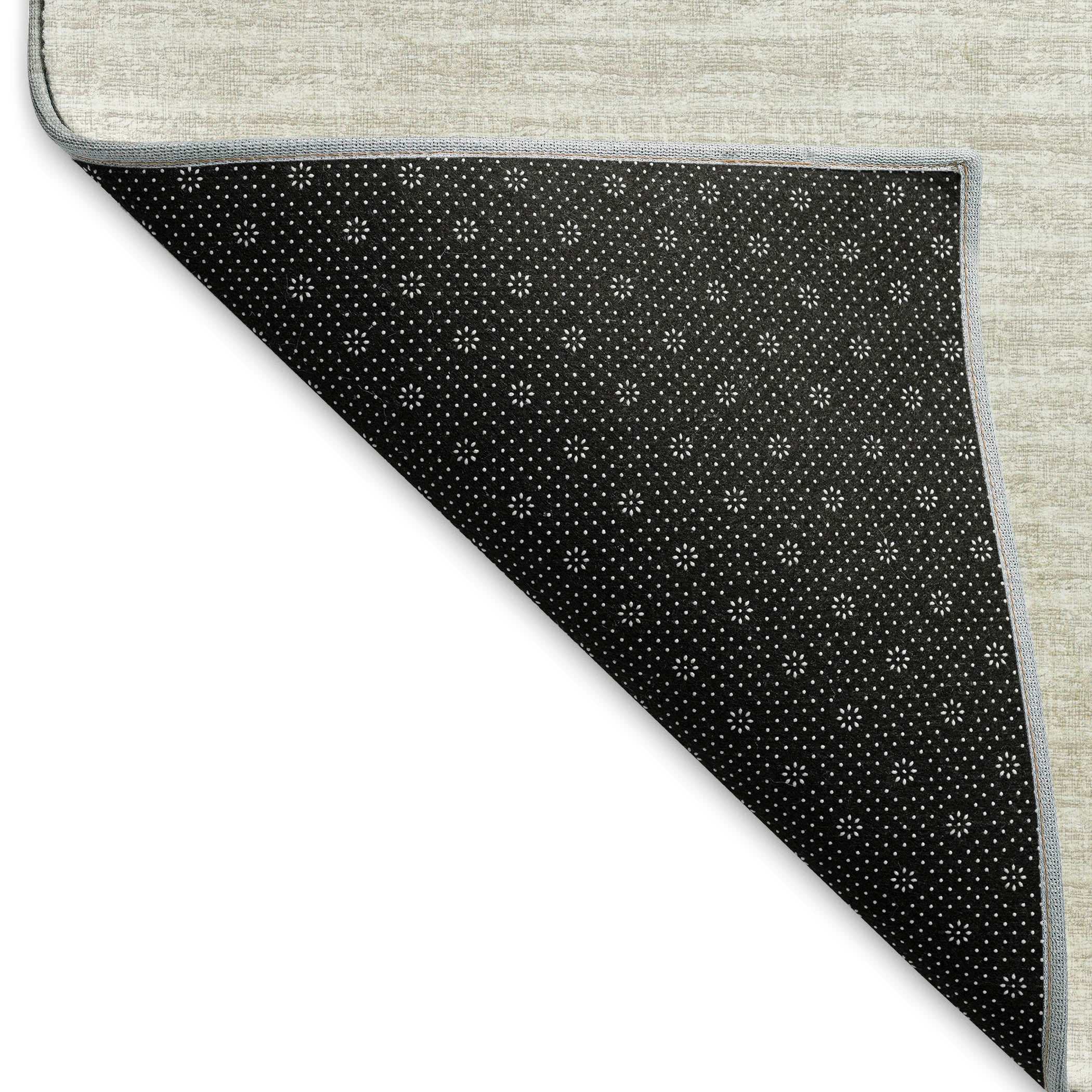 Colombo Machine Washable Transitional Linen Ivory Rug 1'8" x 2'6" #shape_Rectangle