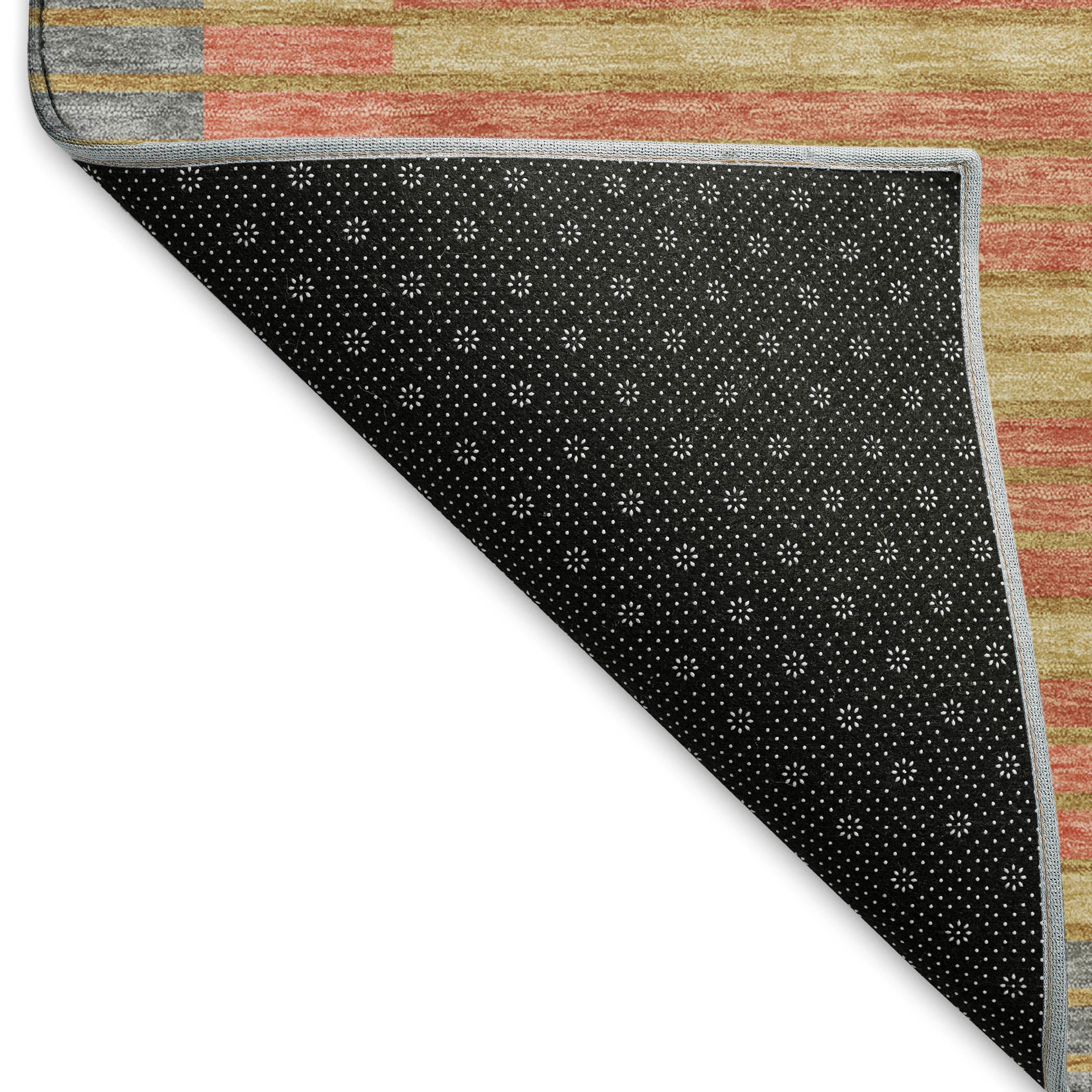Kyoto Machine Washable Transitional Pewter Gray Rug 1'8" x 2'6" #shape_Rectangle