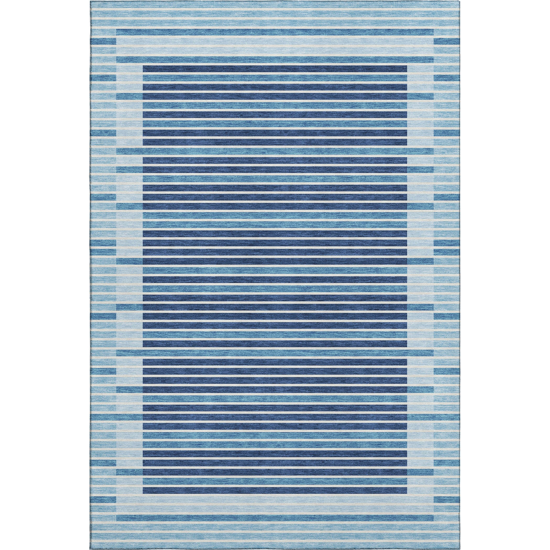 Kyoto Machine Washable Transitional Sky Blue Rug 2'6" x 3'10" #shape_Rectangle