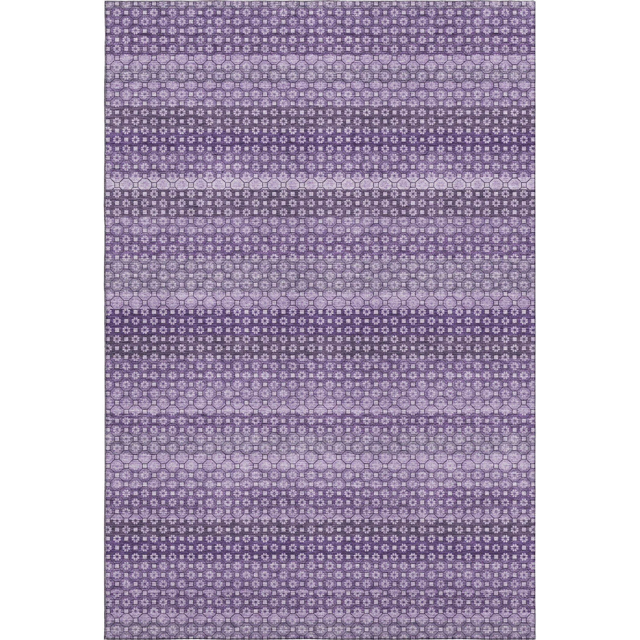 Tallinn Machine Washable Transitional Lavender Purple Rug 2'6" x 3'10" #shape_Rectangle
