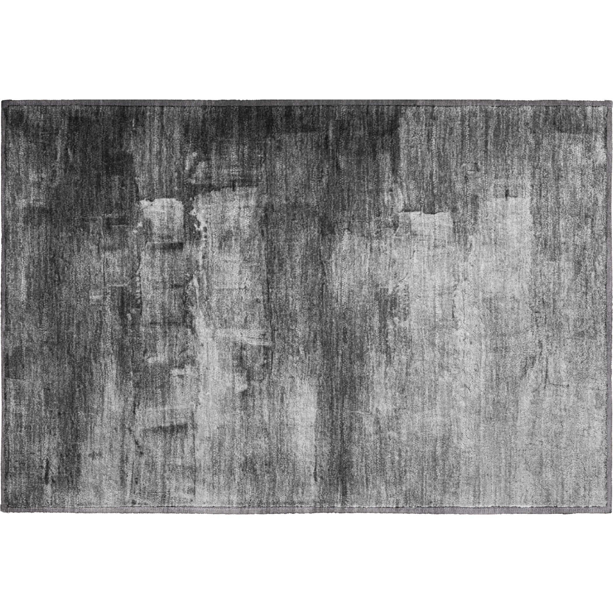 Valletta Machine Washable Transitional Gray Rug 1'8" x 2'6" #shape_Rectangle
