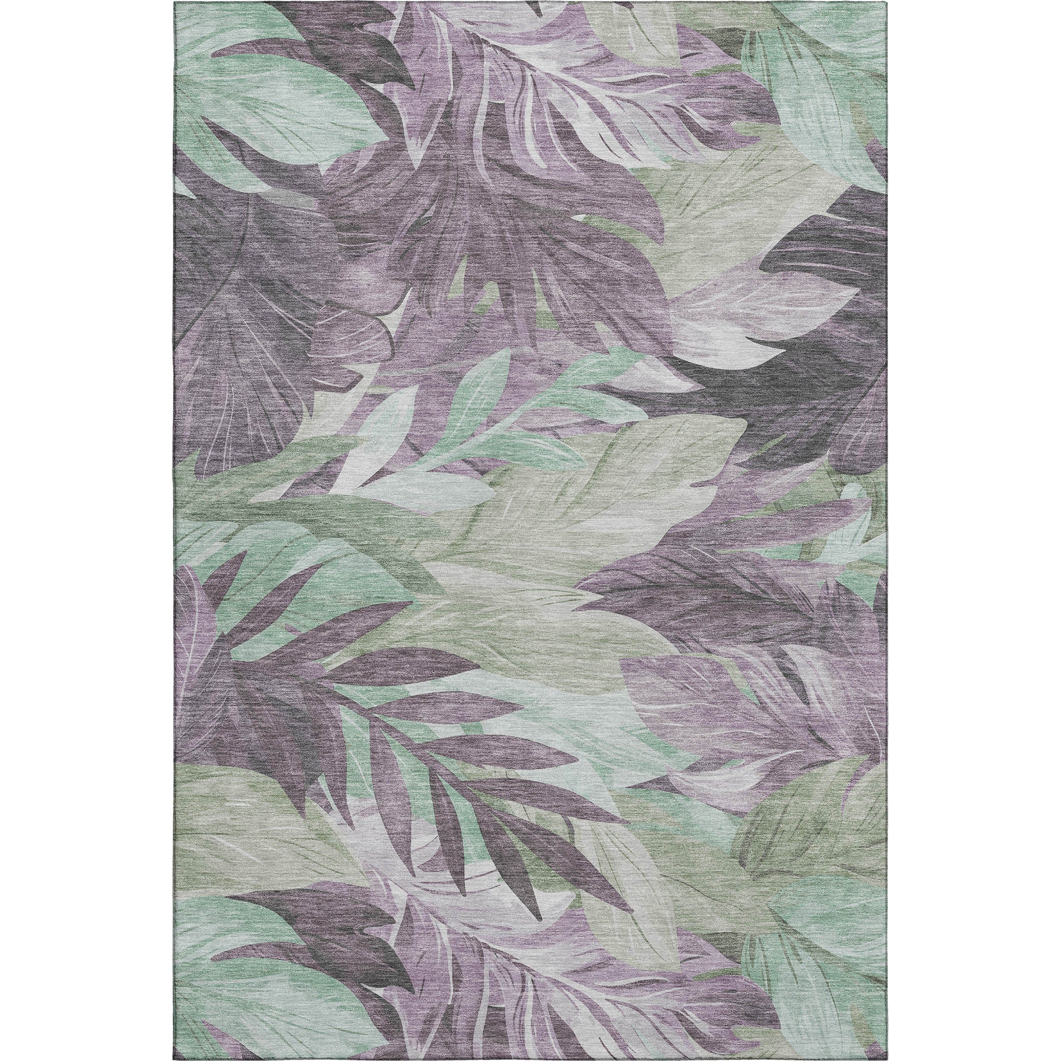 Istanbul Machine Washable Transitional Lavender Purple Rug 2'6" x 3'10" #shape_Rectangle