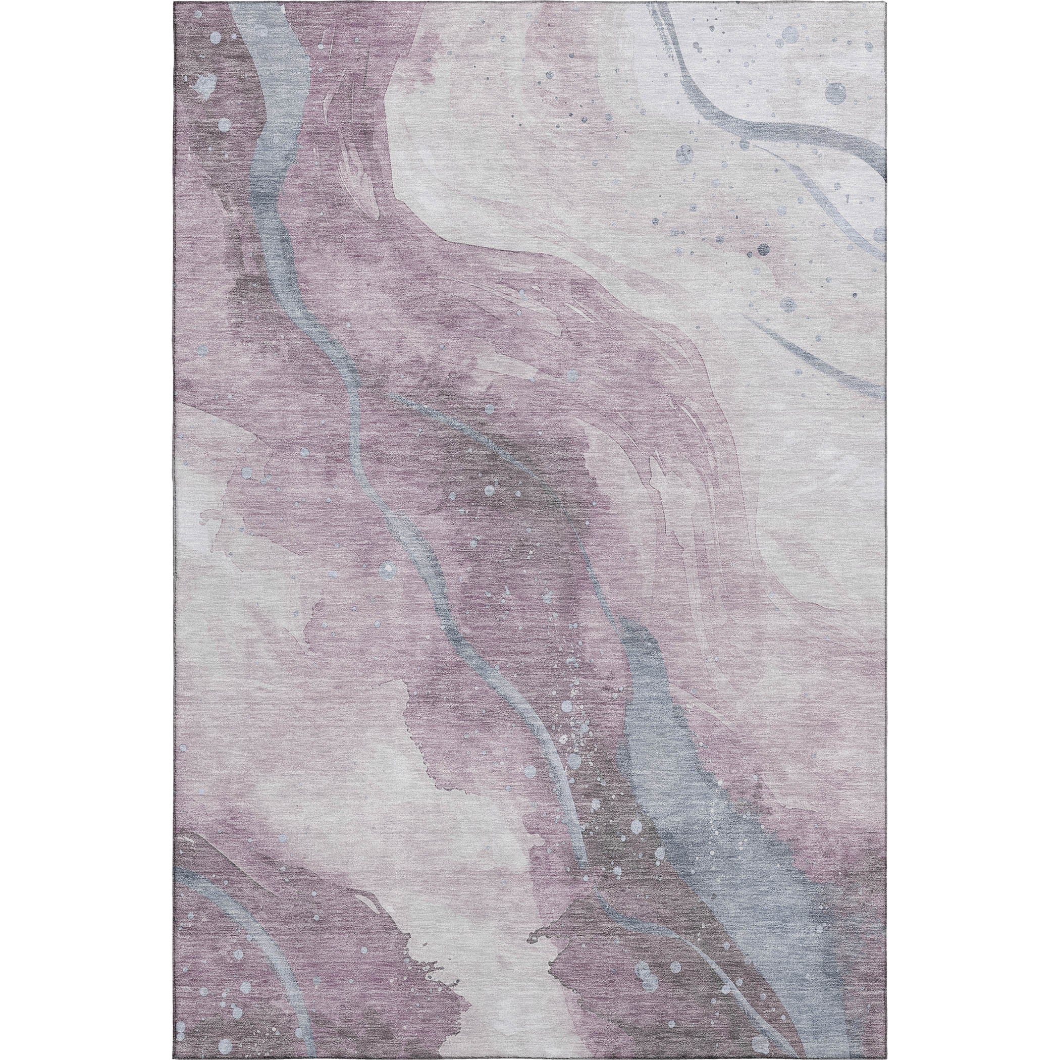 Seville Machine Washable Transitional Lavender Purple Rug 2'6" x 3'10" #shape_Rectangle