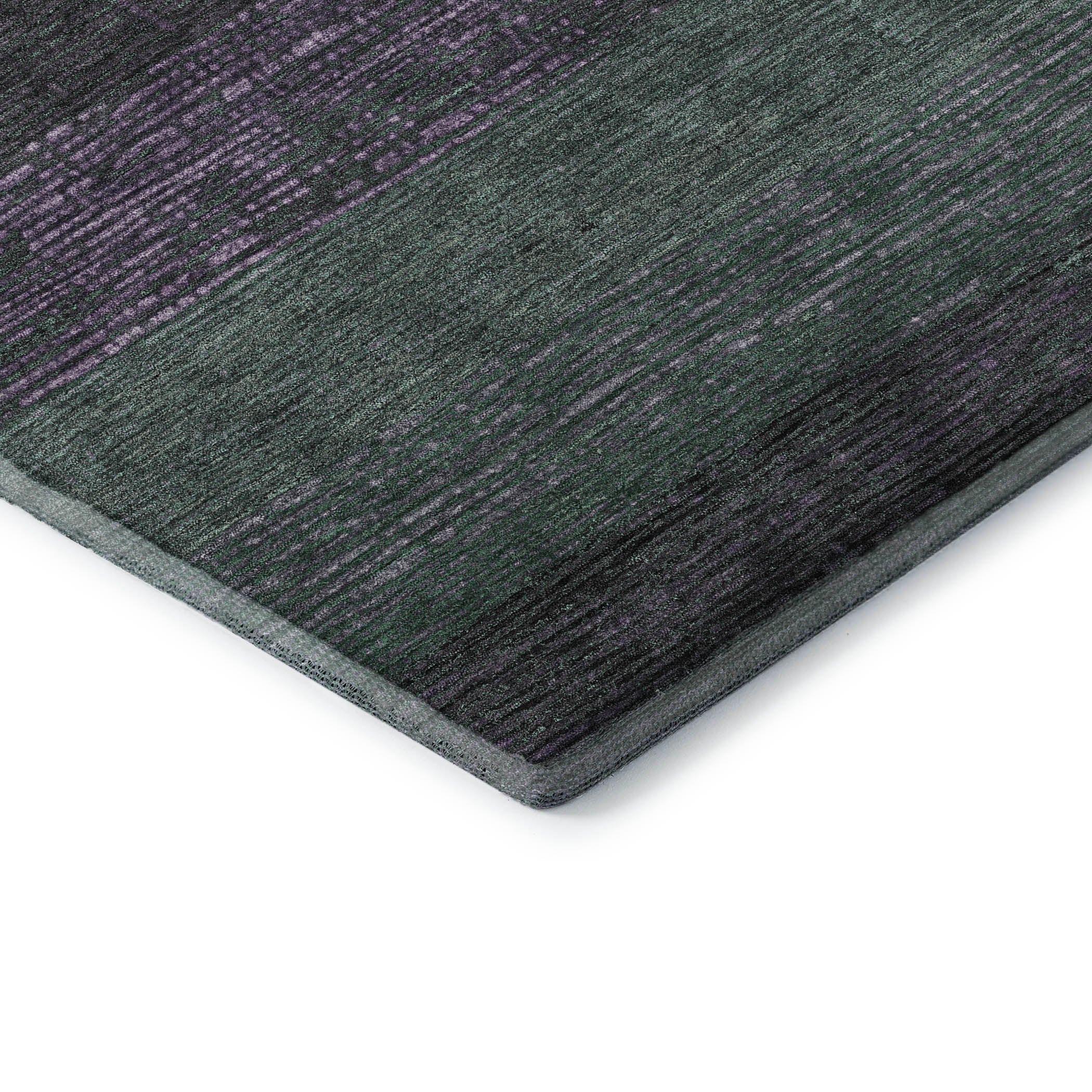Baku Machine Washable Transitional Purple Rug 1'8" x 2'6" #shape_Rectangle