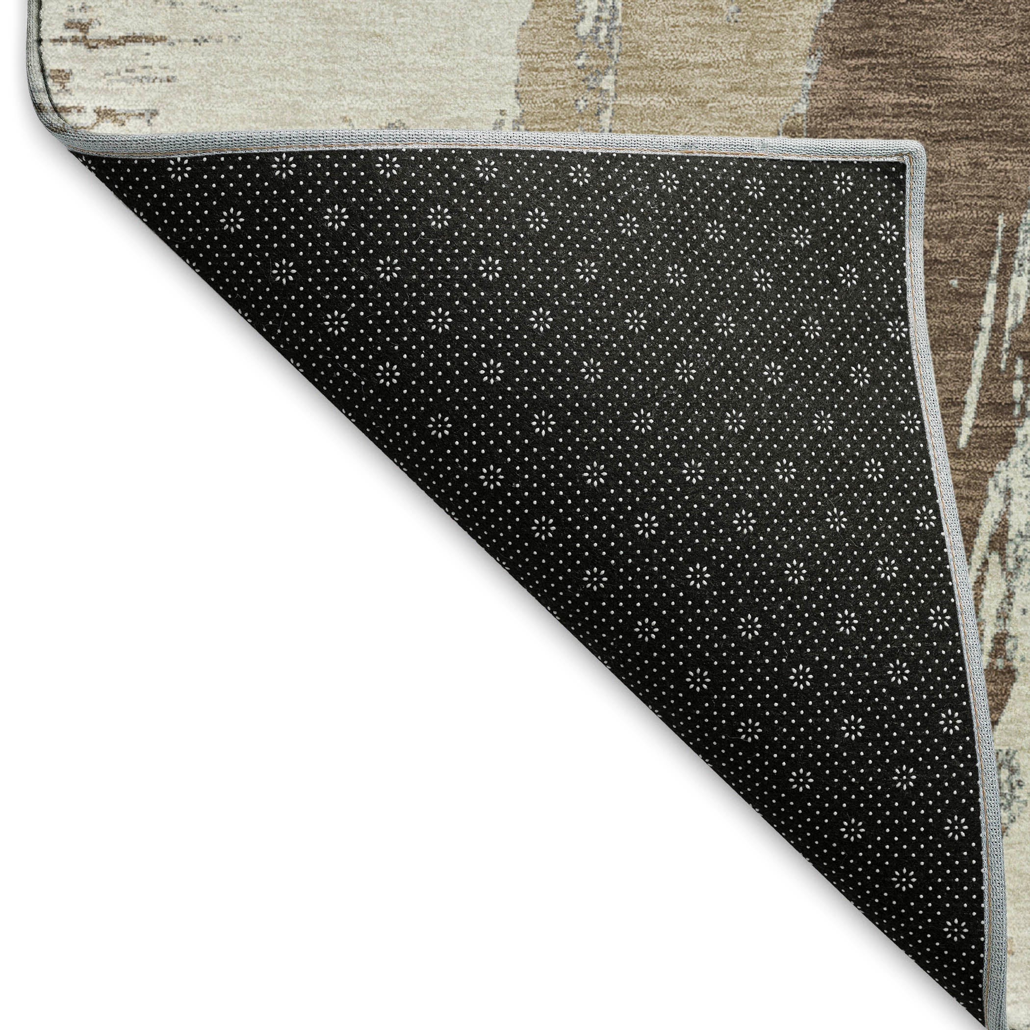 Cairo Machine Washable Transitional Ivory Rug 1'8" x 2'6" #shape_Rectangle