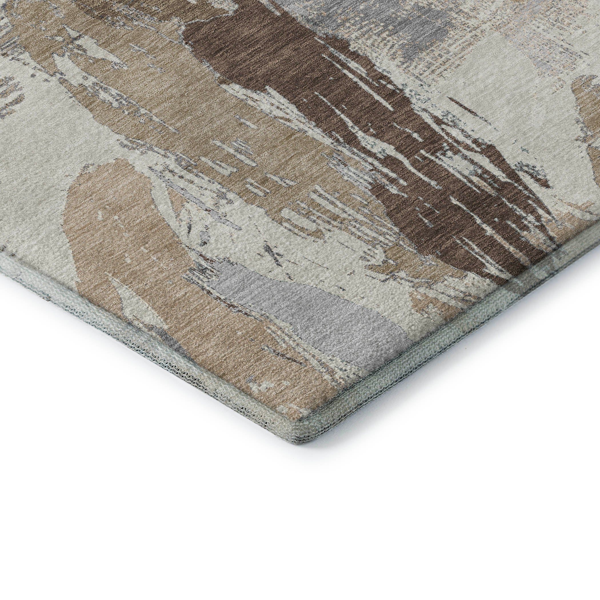 Cairo Machine Washable Transitional Ivory Rug 1'8" x 2'6" #shape_Rectangle