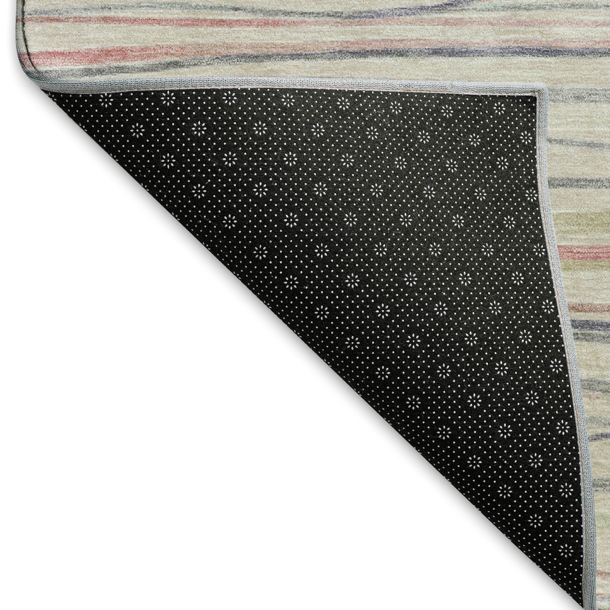 Havana Machine Washable Transitional Beige Brown Rug 1'8" x 2'6" #shape_Rectangle