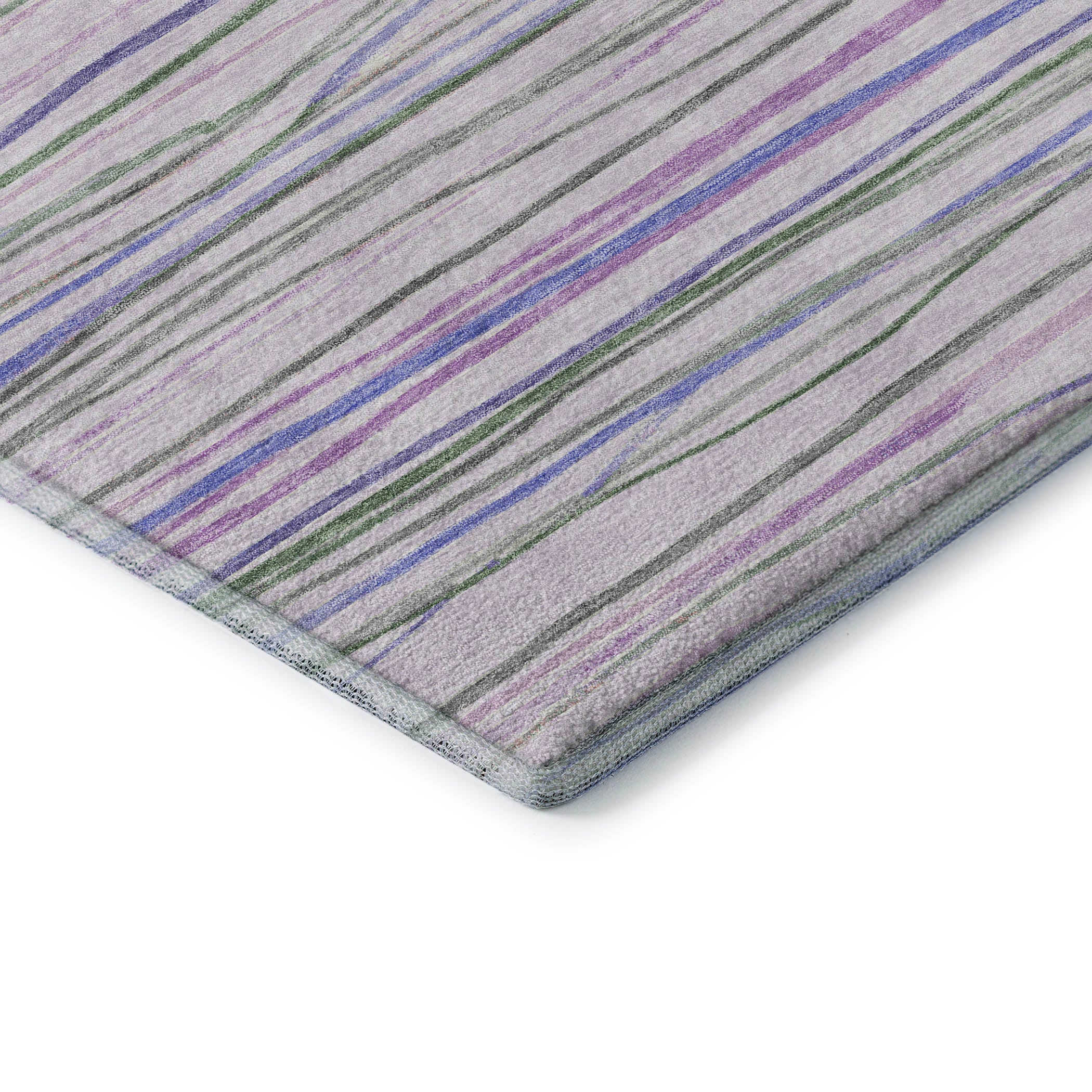 Havana Machine Washable Transitional Lavender Purple Rug 1'8" x 2'6" #shape_Rectangle