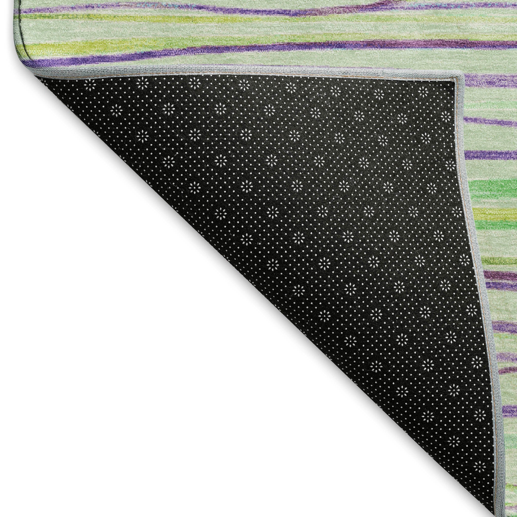 Havana Machine Washable Transitional Mint Green Rug 1'8" x 2'6" #shape_Rectangle