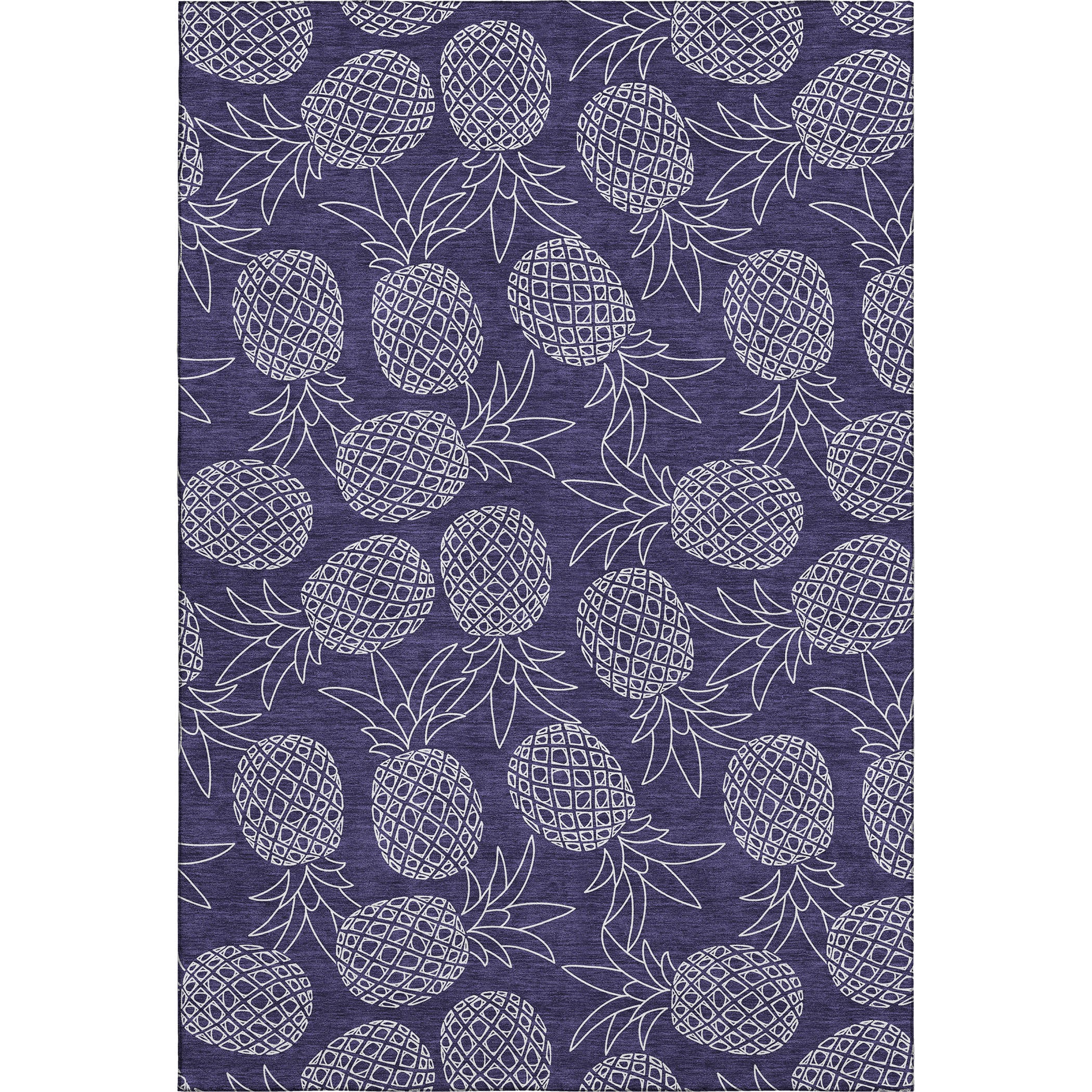 Seville Machine Washable Kitchen Blue Rug 2'6" x 3'10" #shape_Rectangle
