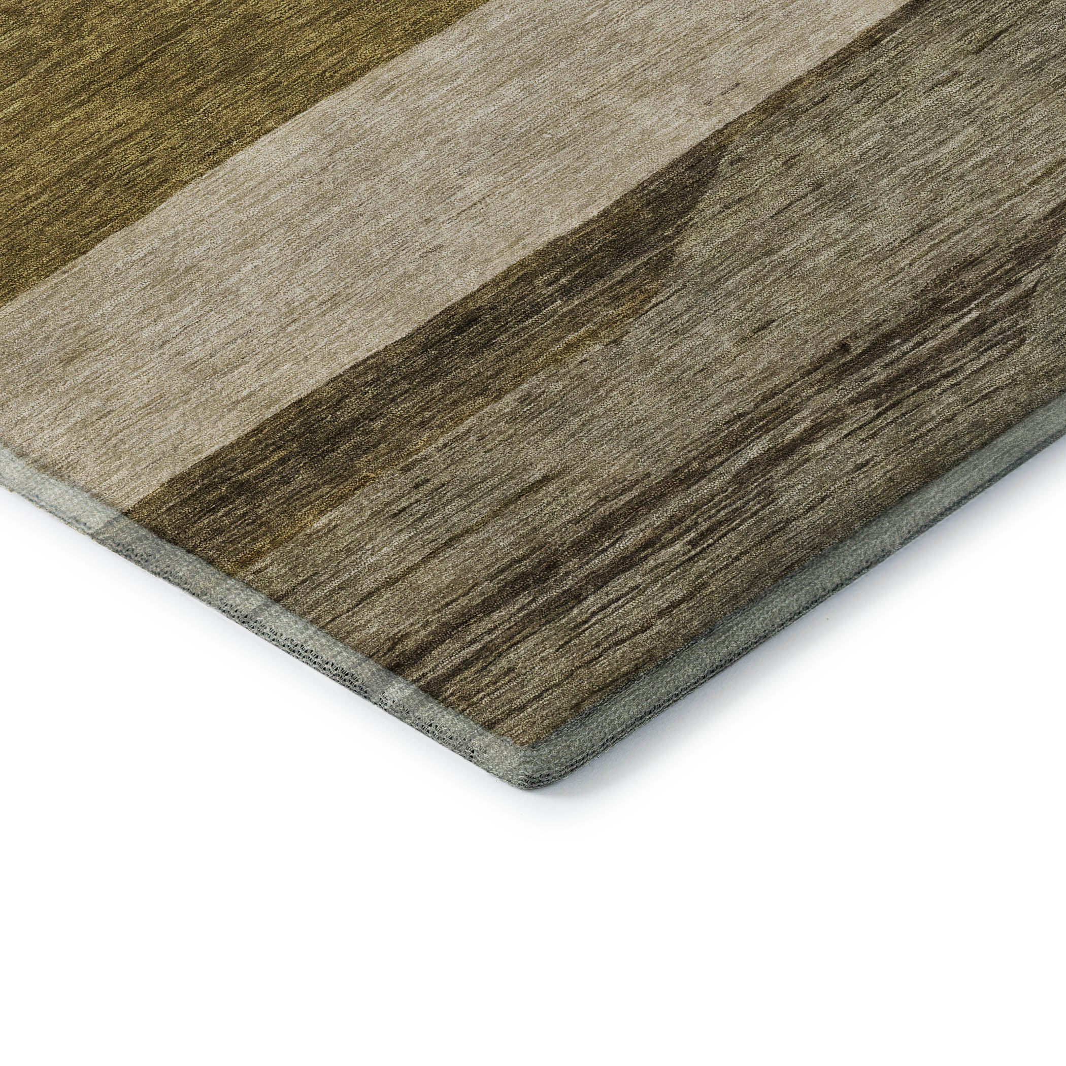 Ghent Machine Washable Transitional Coffee Brown Rug 1'8" x 2'6" #shape_Rectangle