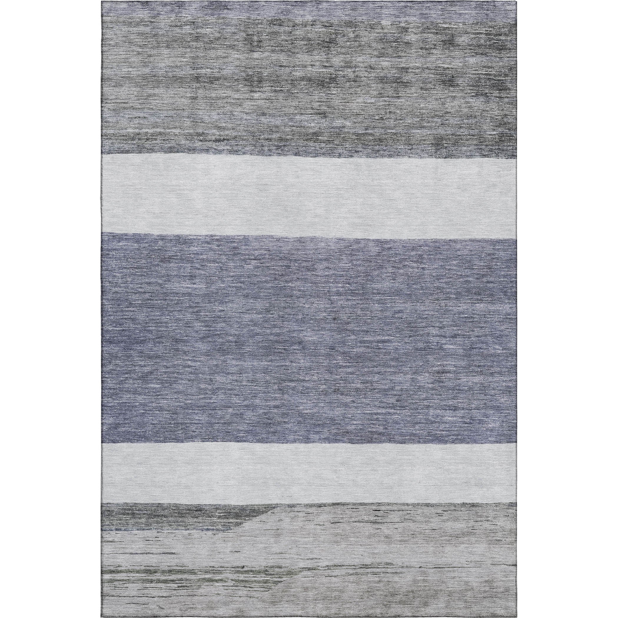 Ghent Machine Washable Transitional Denim Blue Rug 2'6" x 3'10" #shape_Rectangle