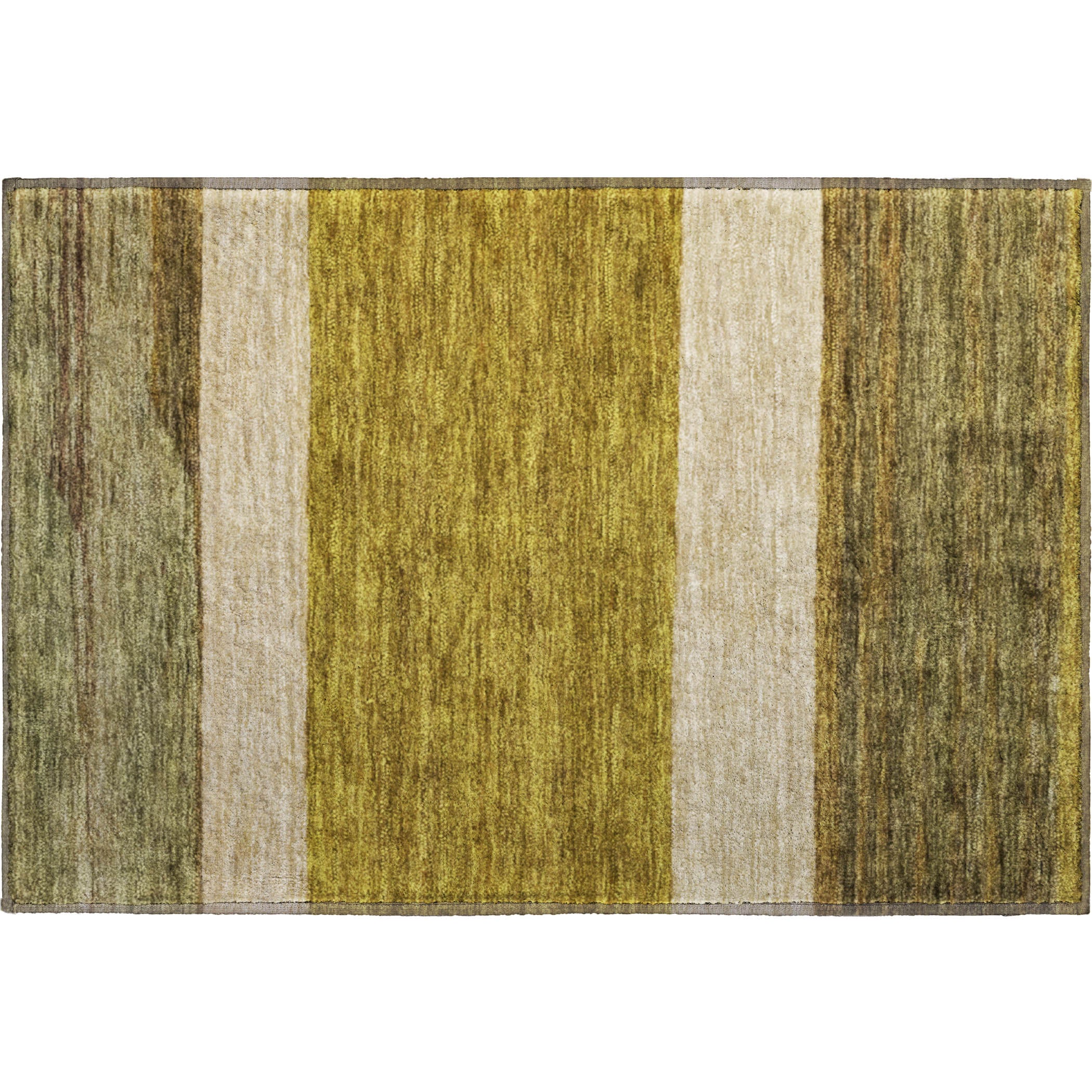 Ghent Machine Washable Transitional Gold Rug 1'8" x 2'6" #shape_Rectangle
