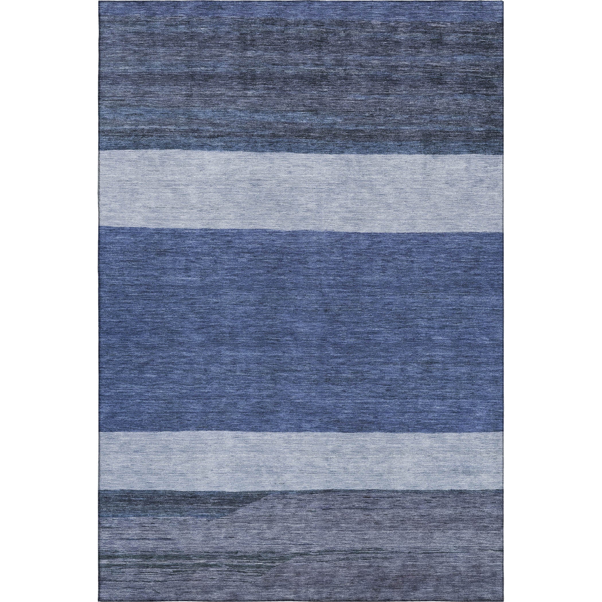 Ghent Machine Washable Transitional Navy Blue Rug 2'6" x 3'10" #shape_Rectangle