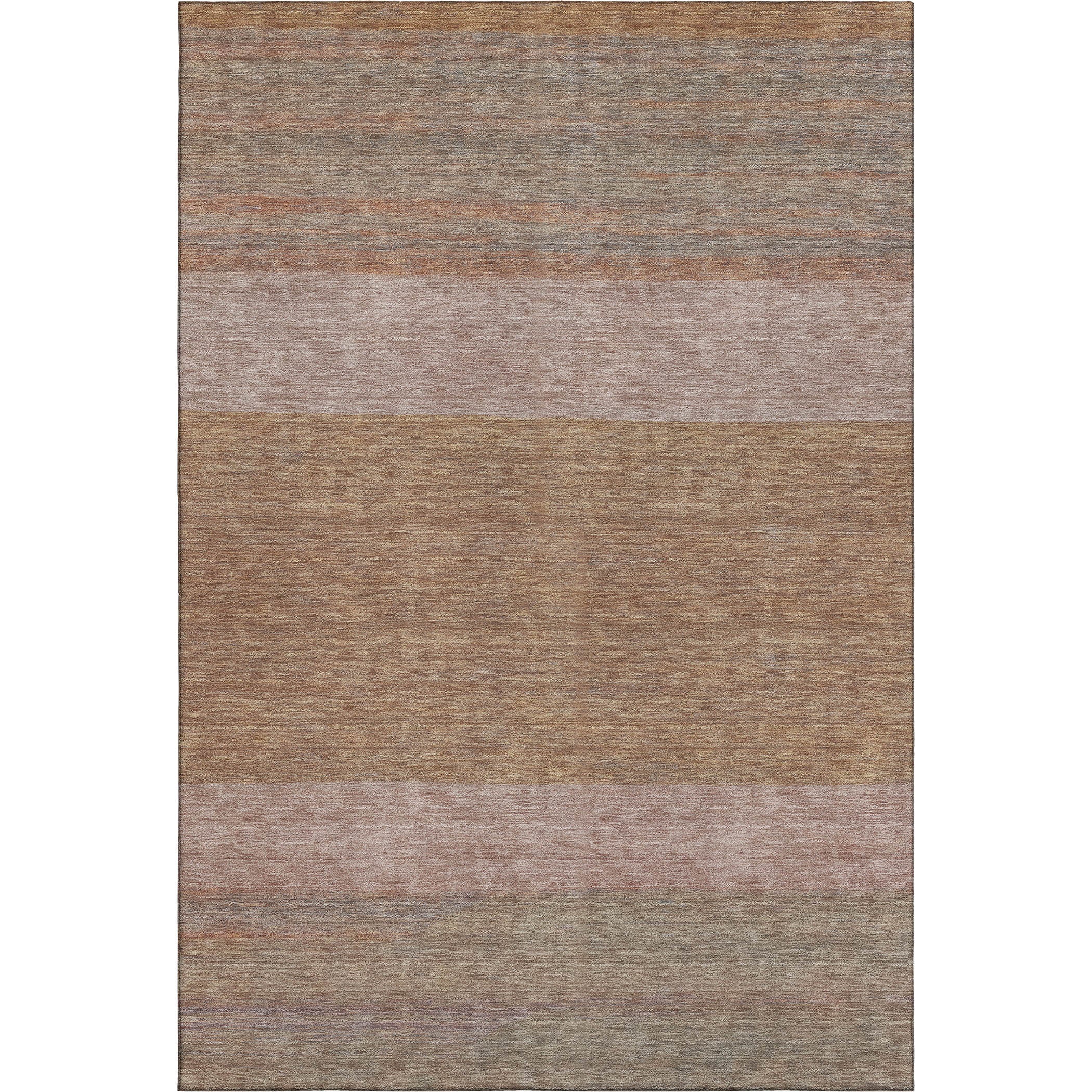 Ghent Machine Washable Transitional Salmon Orange Rug 2'6" x 3'10" #shape_Rectangle