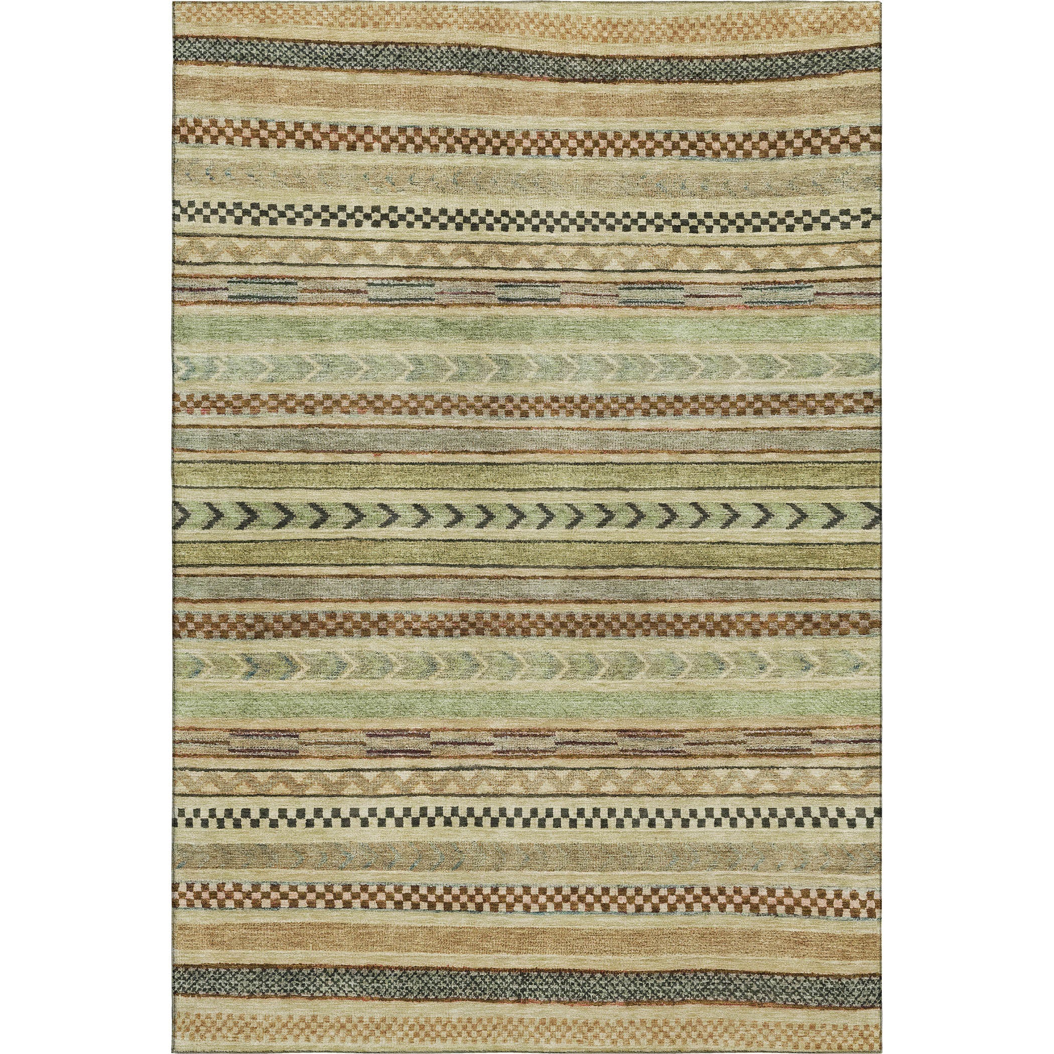 Sarajevo Machine Washable Transitional Beige Brown Rug 2'6" x 3'10" #shape_Rectangle