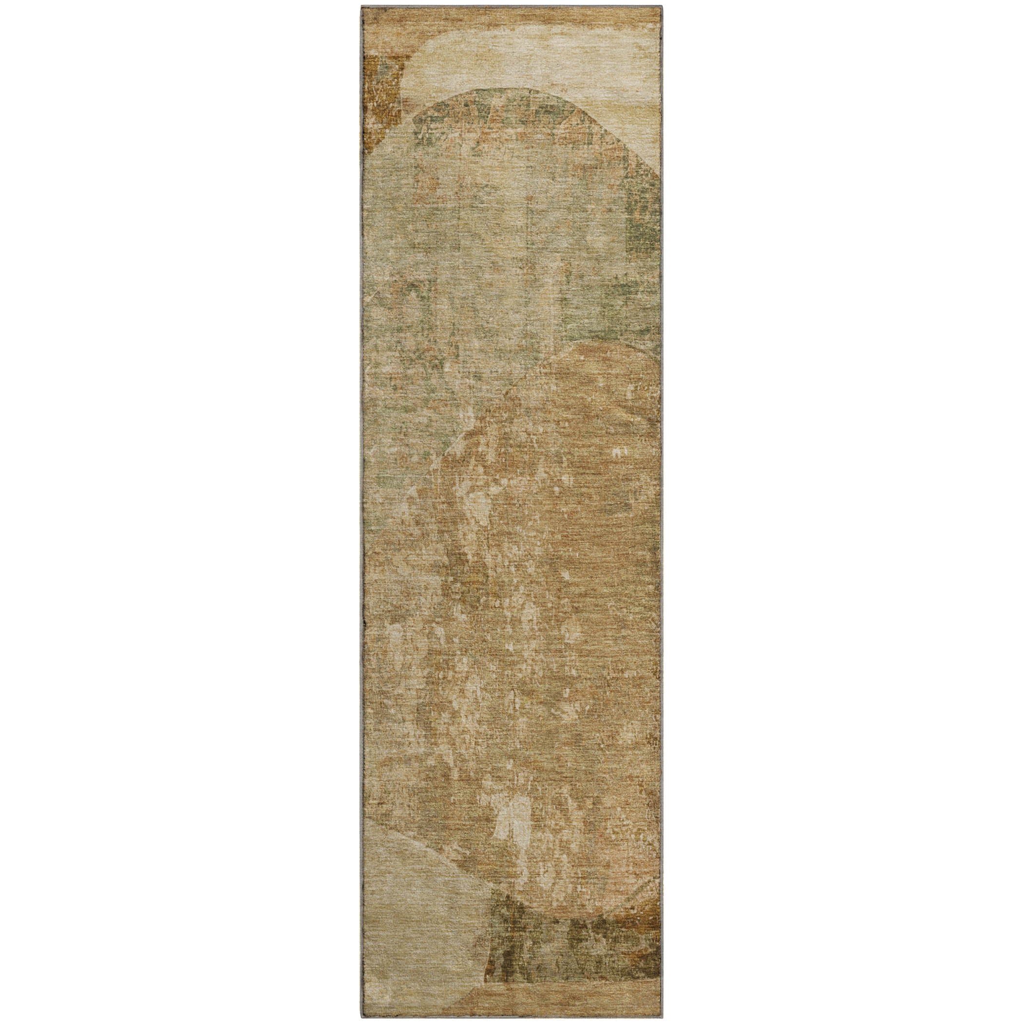 Jaipur Machine Washable Transitional Brown Rug 2'3" x 7'6" #shape_Runner