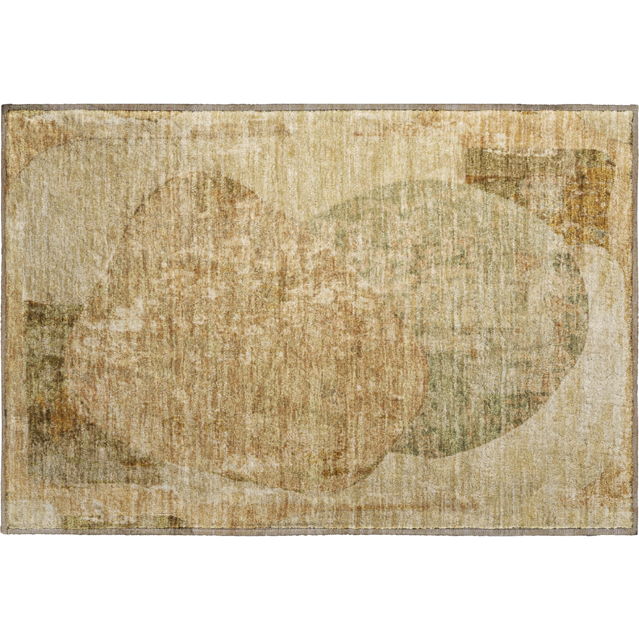 Jaipur Machine Washable Transitional Brown Rug 1'8" x 2'6" #shape_Rectangle