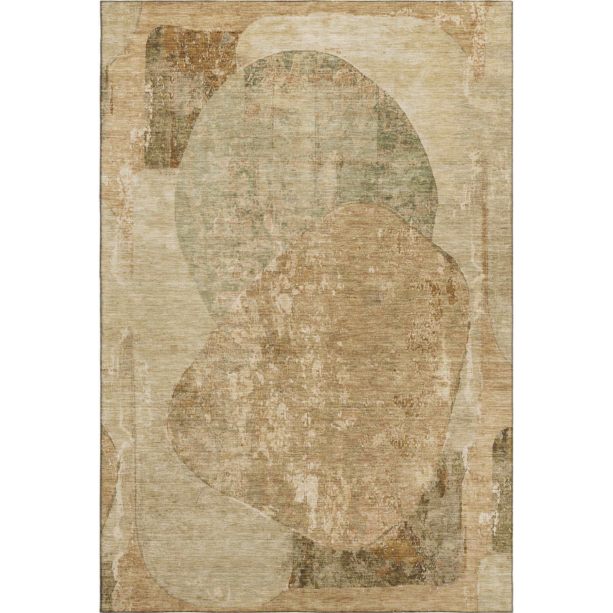 Jaipur Machine Washable Transitional Brown Rug 2'6" x 3'10" #shape_Rectangle