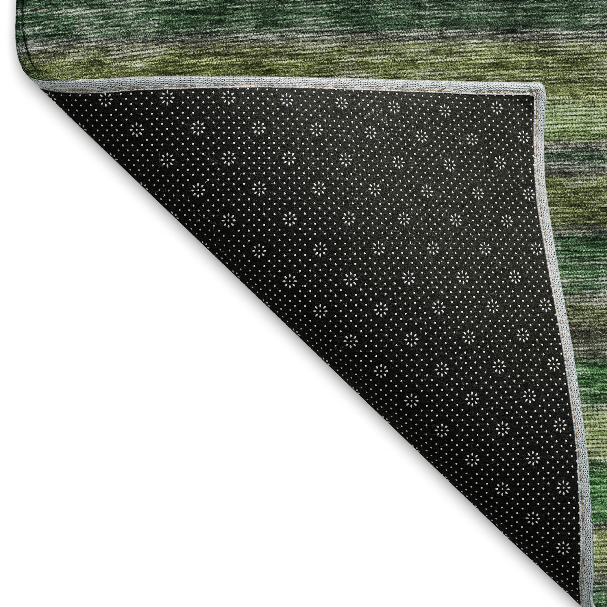 Athens Machine Washable Transitional Aloe Green Rug 1'8" x 2'6" #shape_Rectangle