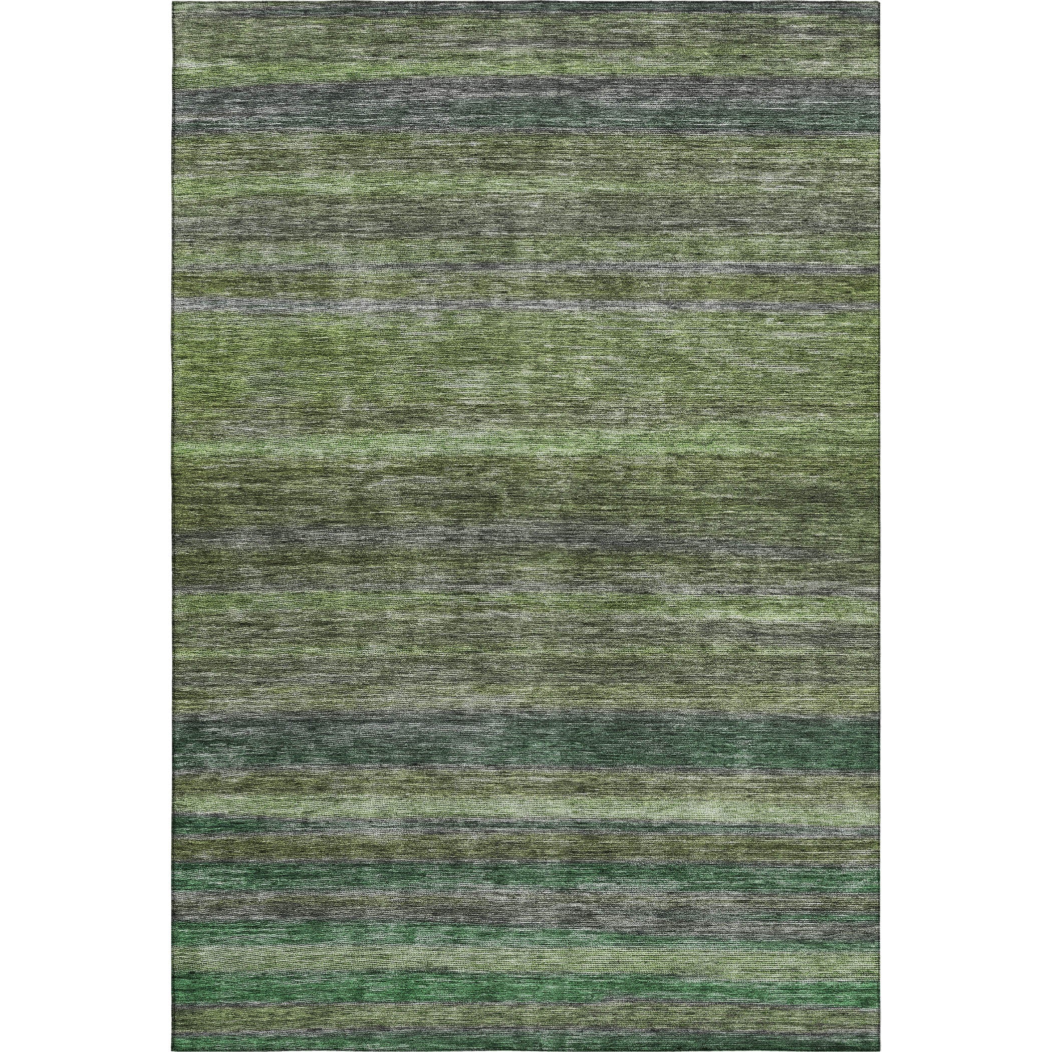 Athens Machine Washable Transitional Aloe Green Rug 2'6" x 3'10" #shape_Rectangle