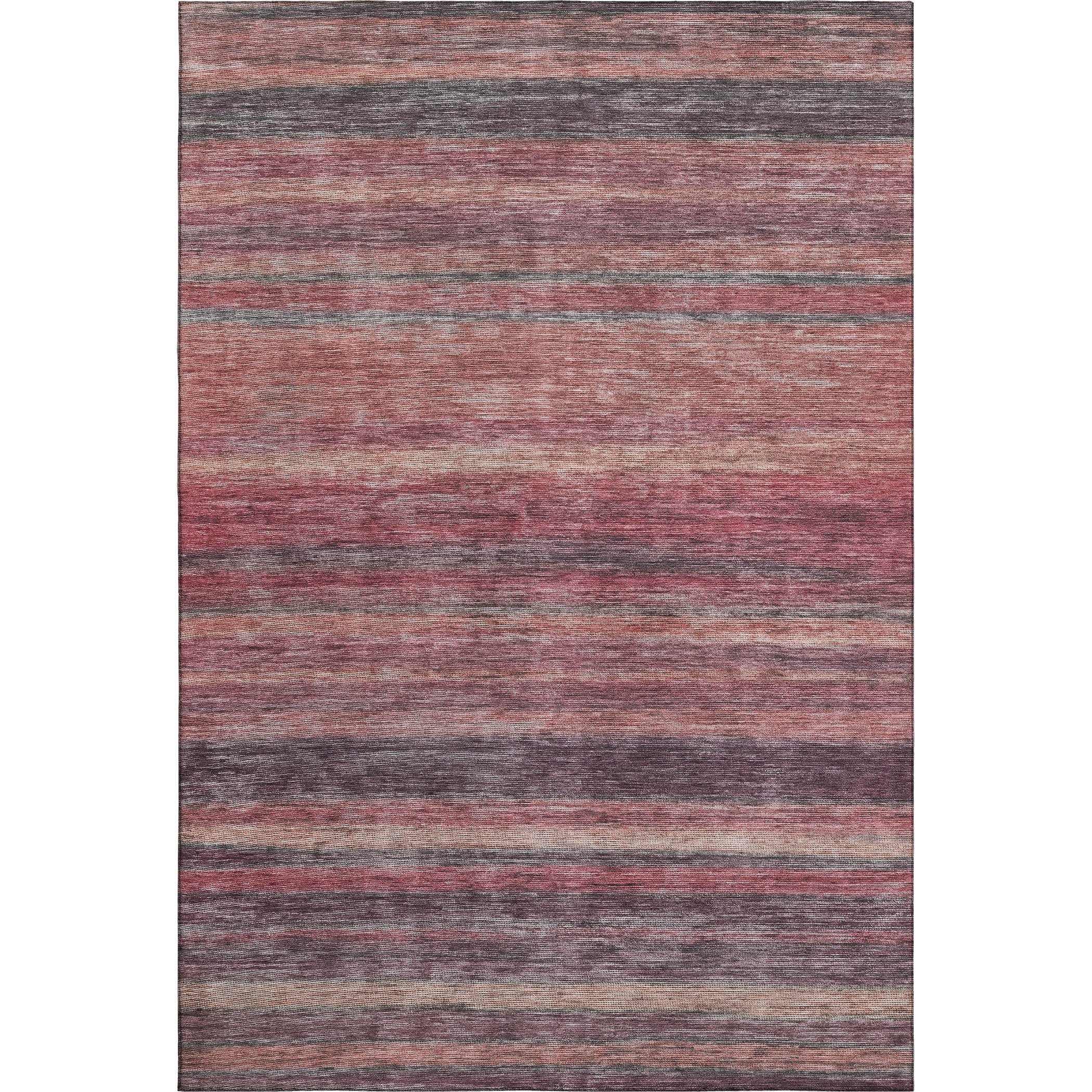 Athens Machine Washable Transitional Paprika Orange Rug 2'6" x 3'10" #shape_Rectangle