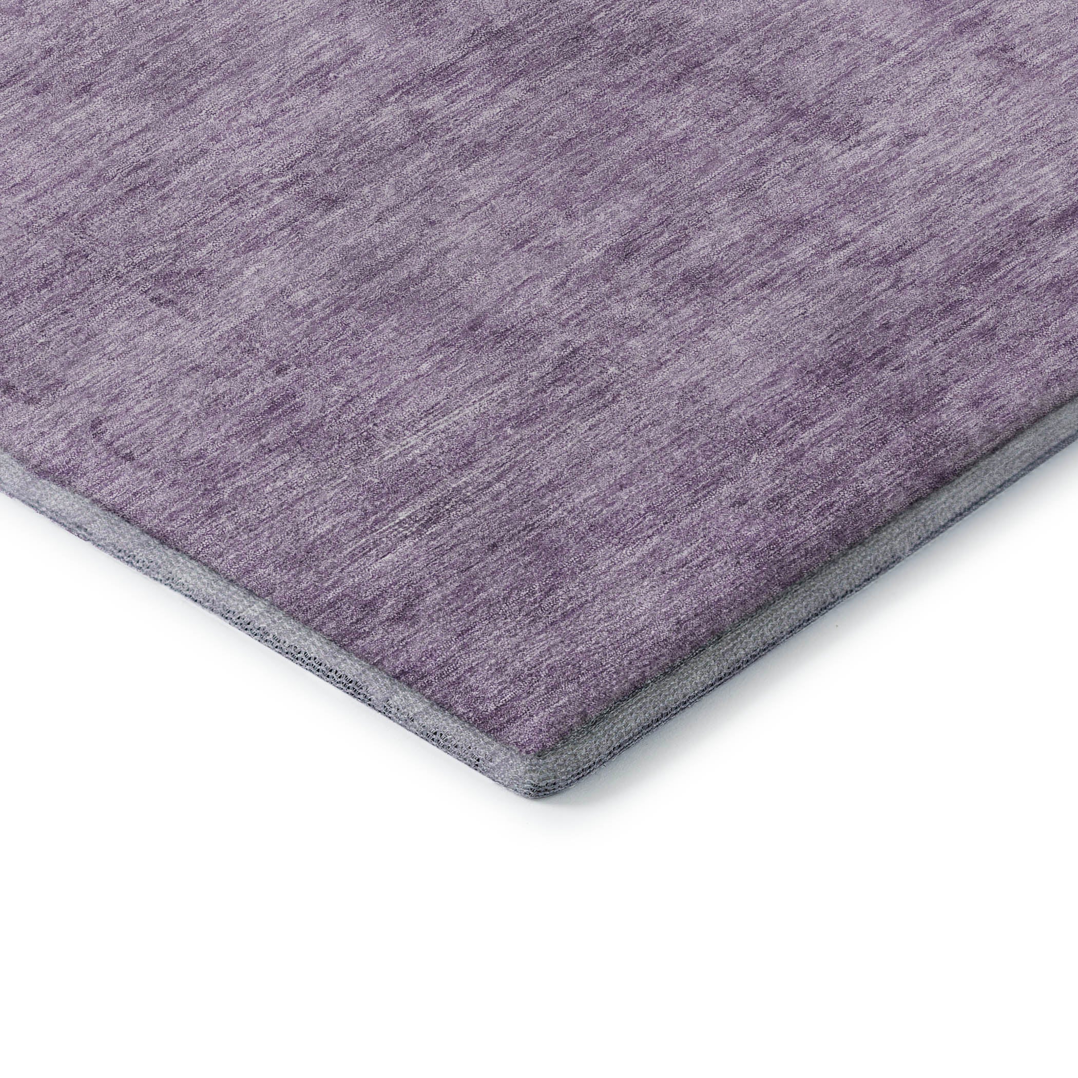 Lima Machine Washable Transitional Plum Purple Rug 1'8" x 2'6" #shape_Rectangle
