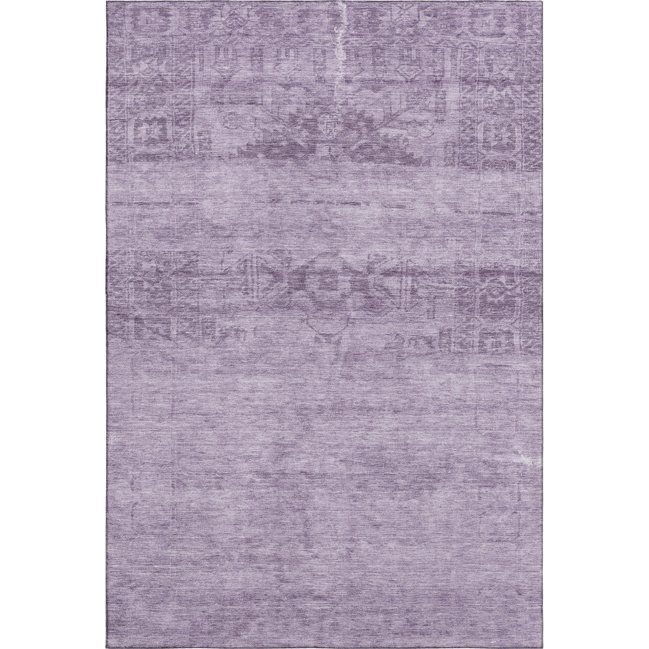 Lima Machine Washable Transitional Plum Purple Rug 2'6" x 3'10" #shape_Rectangle