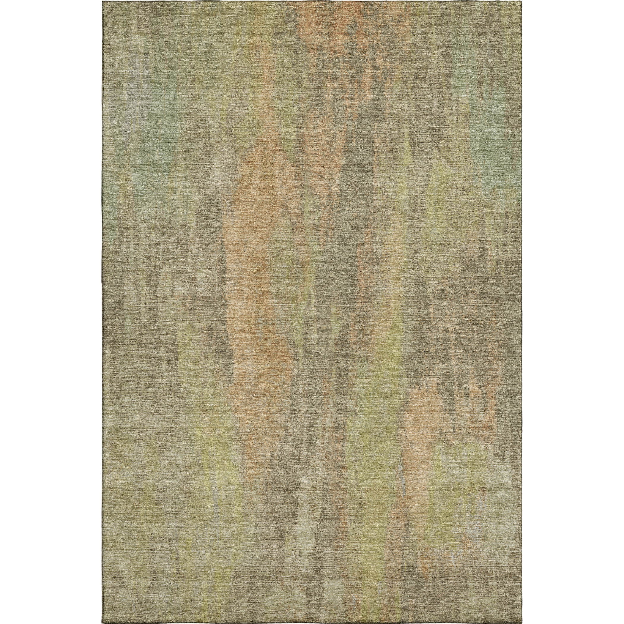 Kathmandu Machine Washable Transitional Taupe Brown Rug 2'6" x 3'10" #shape_Rectangle
