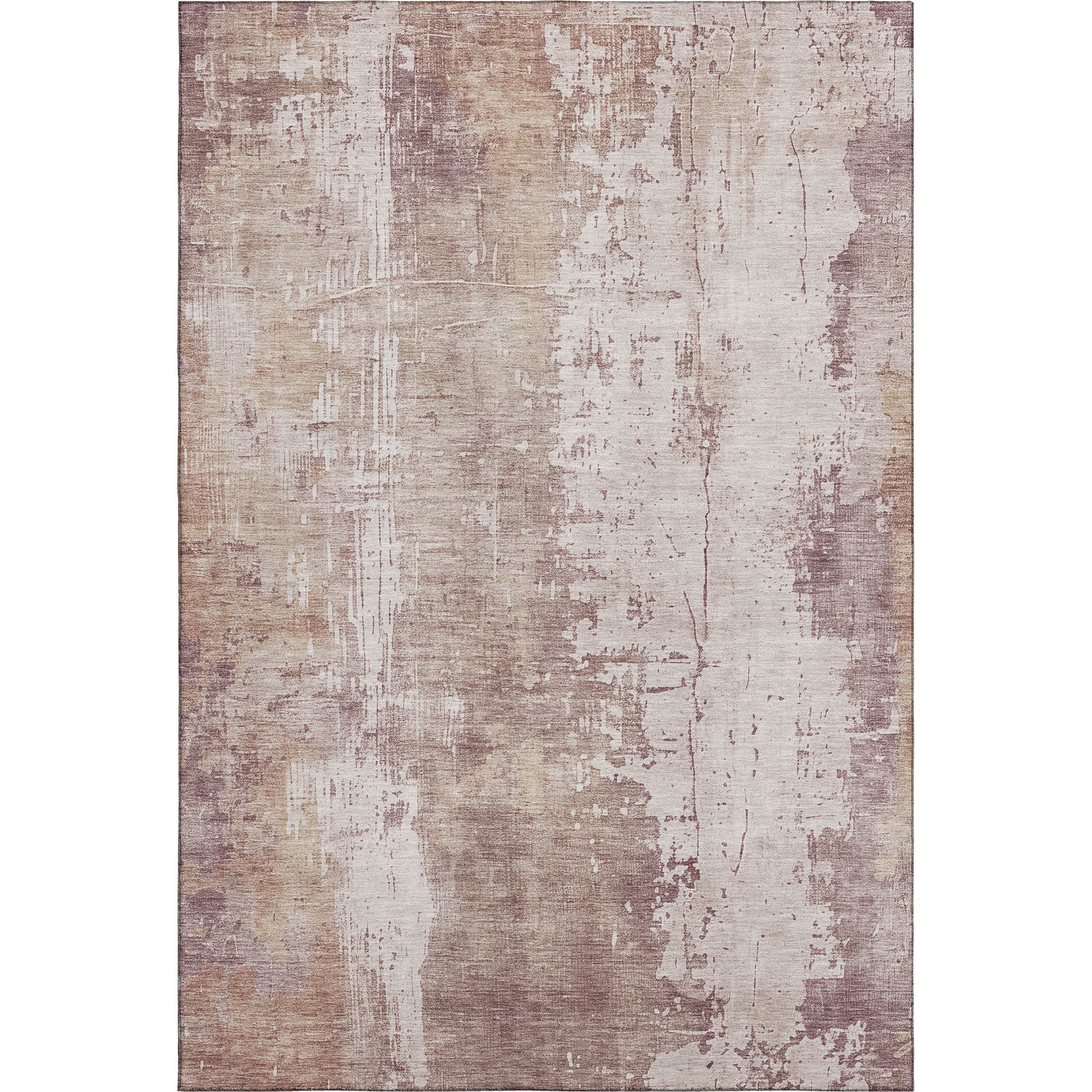 Bogota Machine Washable Transitional Blush Pink Rug 2'6" x 3'10" #shape_Rectangle