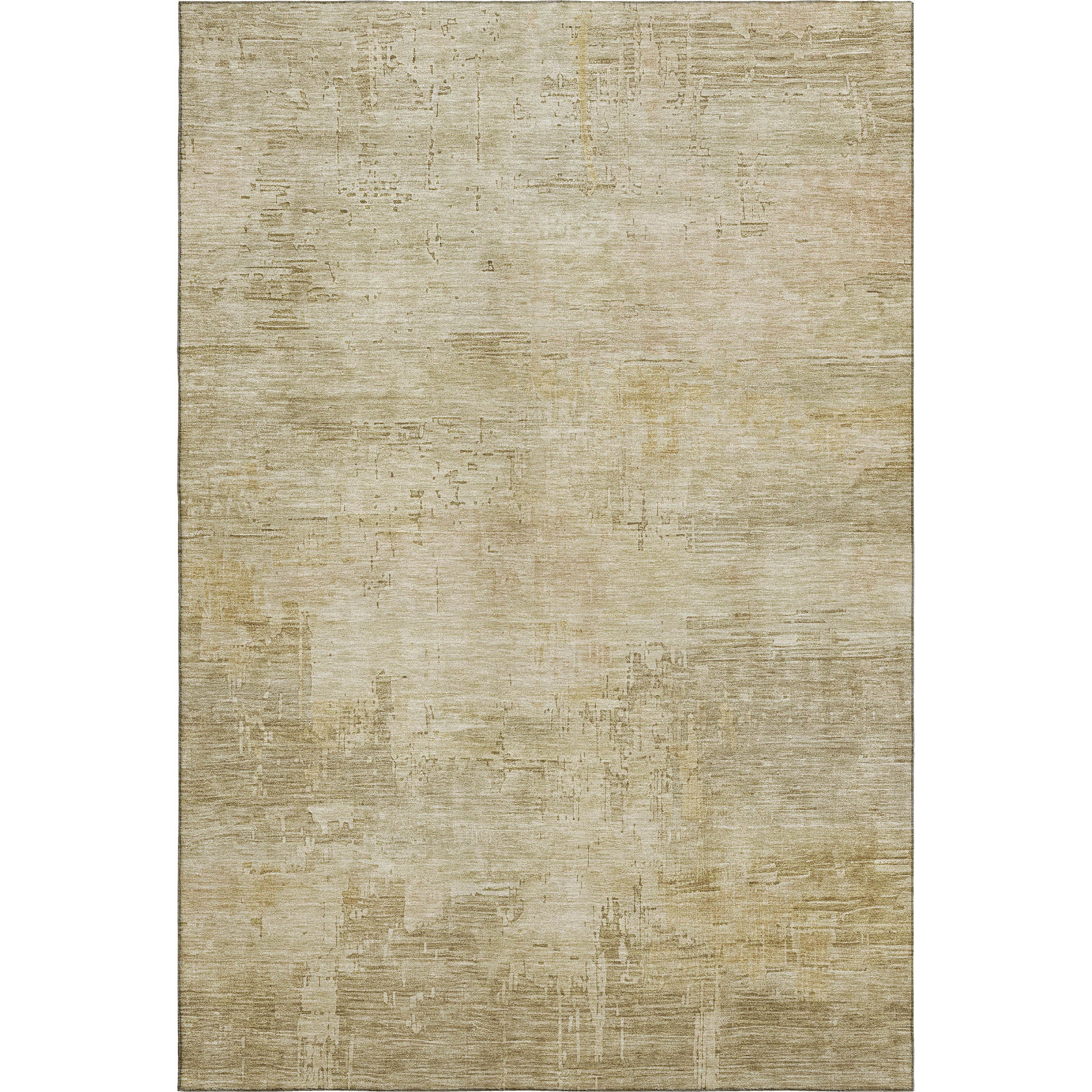 Seoul Machine Washable Transitional Beige Brown Rug 2'6" x 3'10" #shape_Rectangle