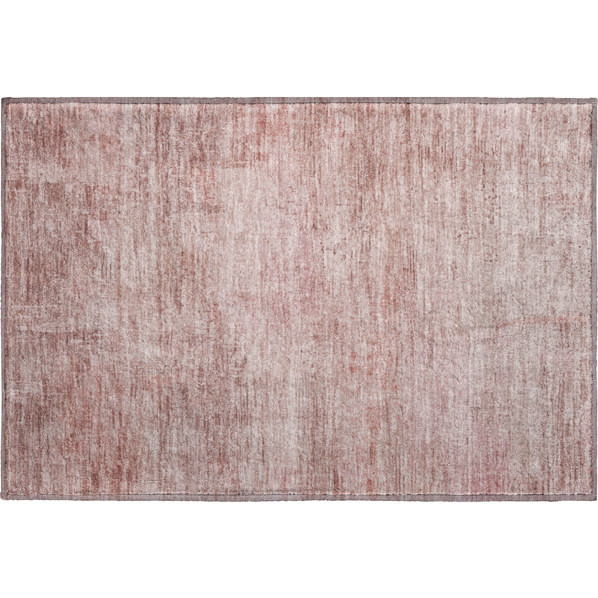 Seoul Machine Washable Transitional Blush Pink Rug 1'8" x 2'6" #shape_Rectangle