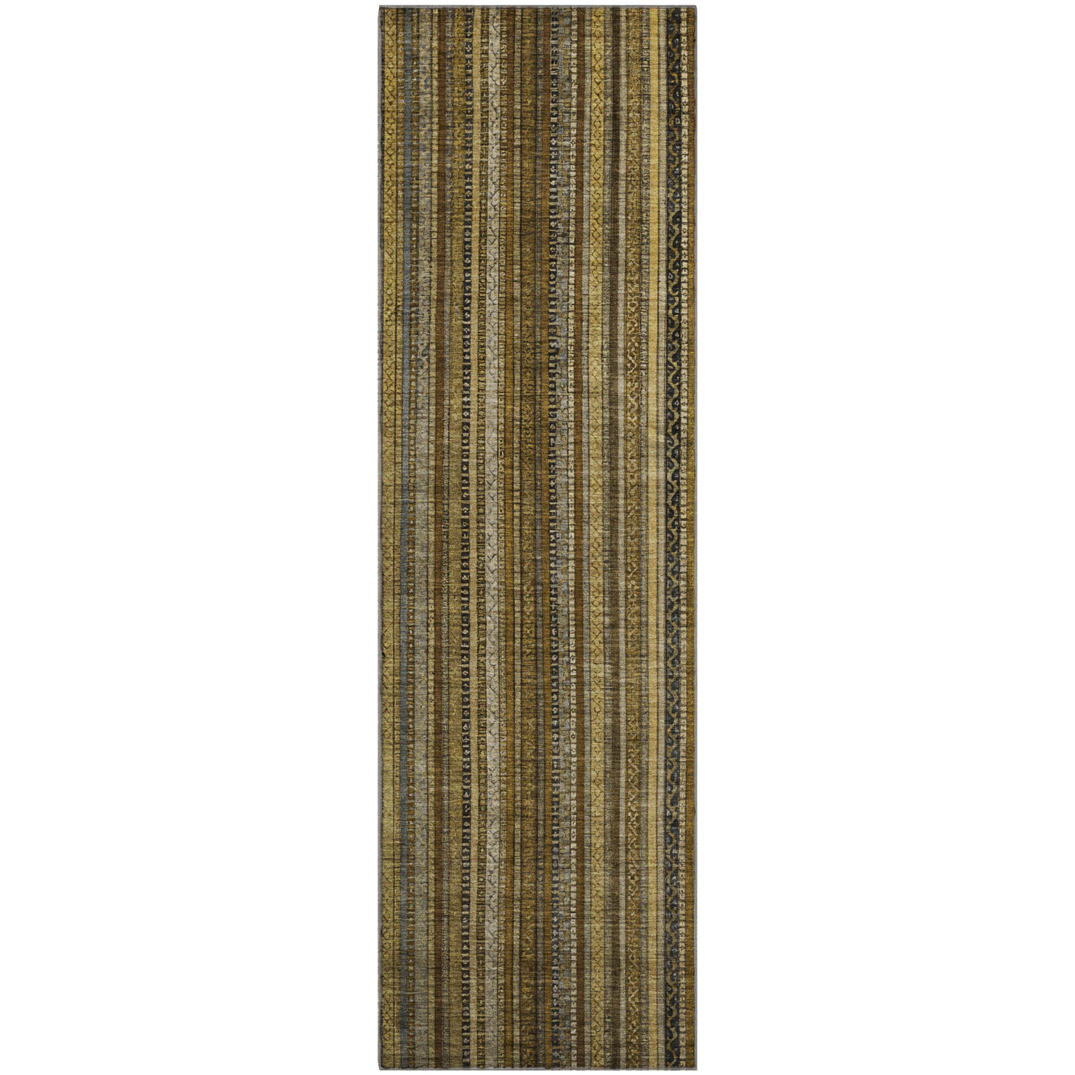 Jaipur Machine Washable Transitional Brown Rug 2'3" x 7'6" #shape_Runner