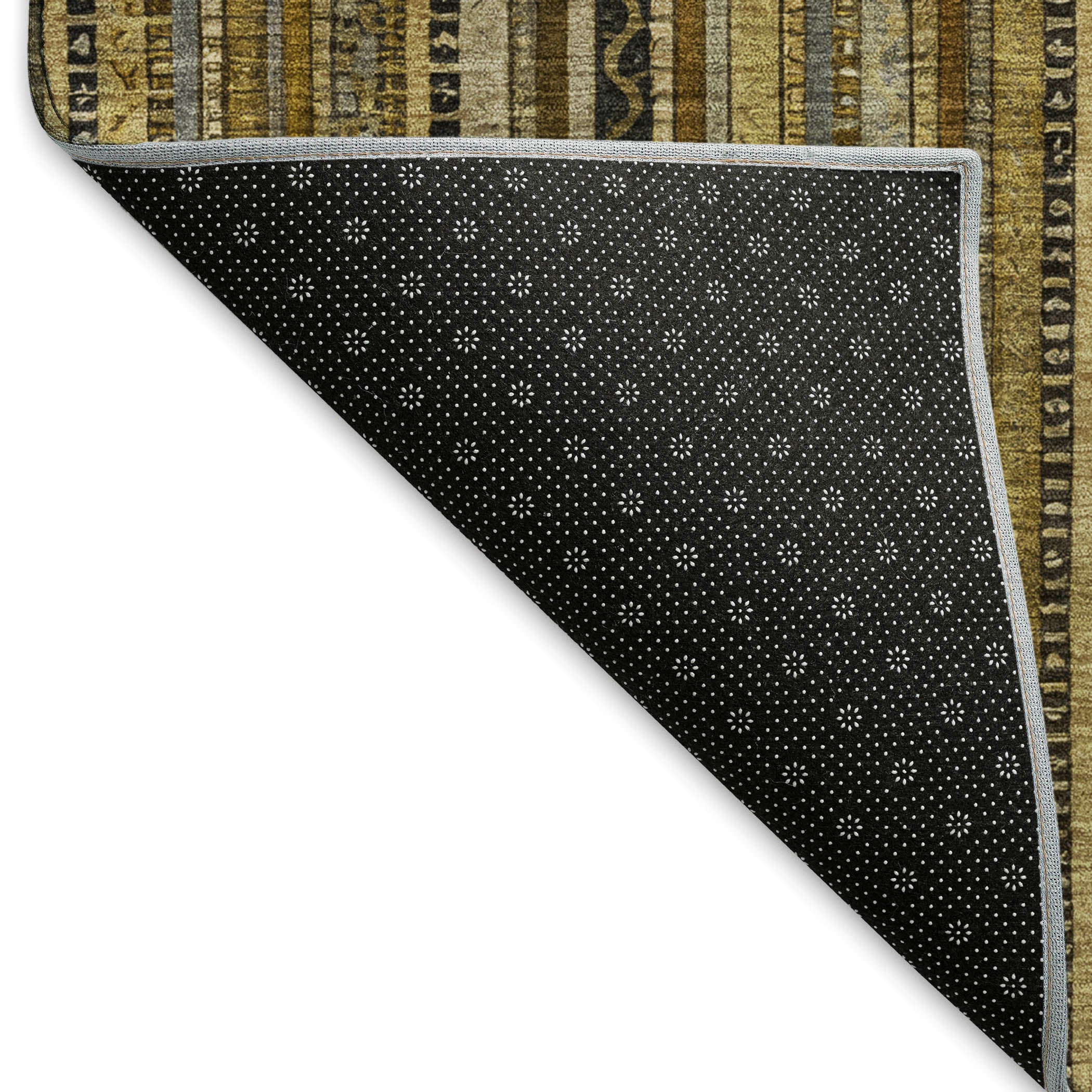 Jaipur Machine Washable Transitional Brown Rug 1'8" x 2'6" #shape_Rectangle