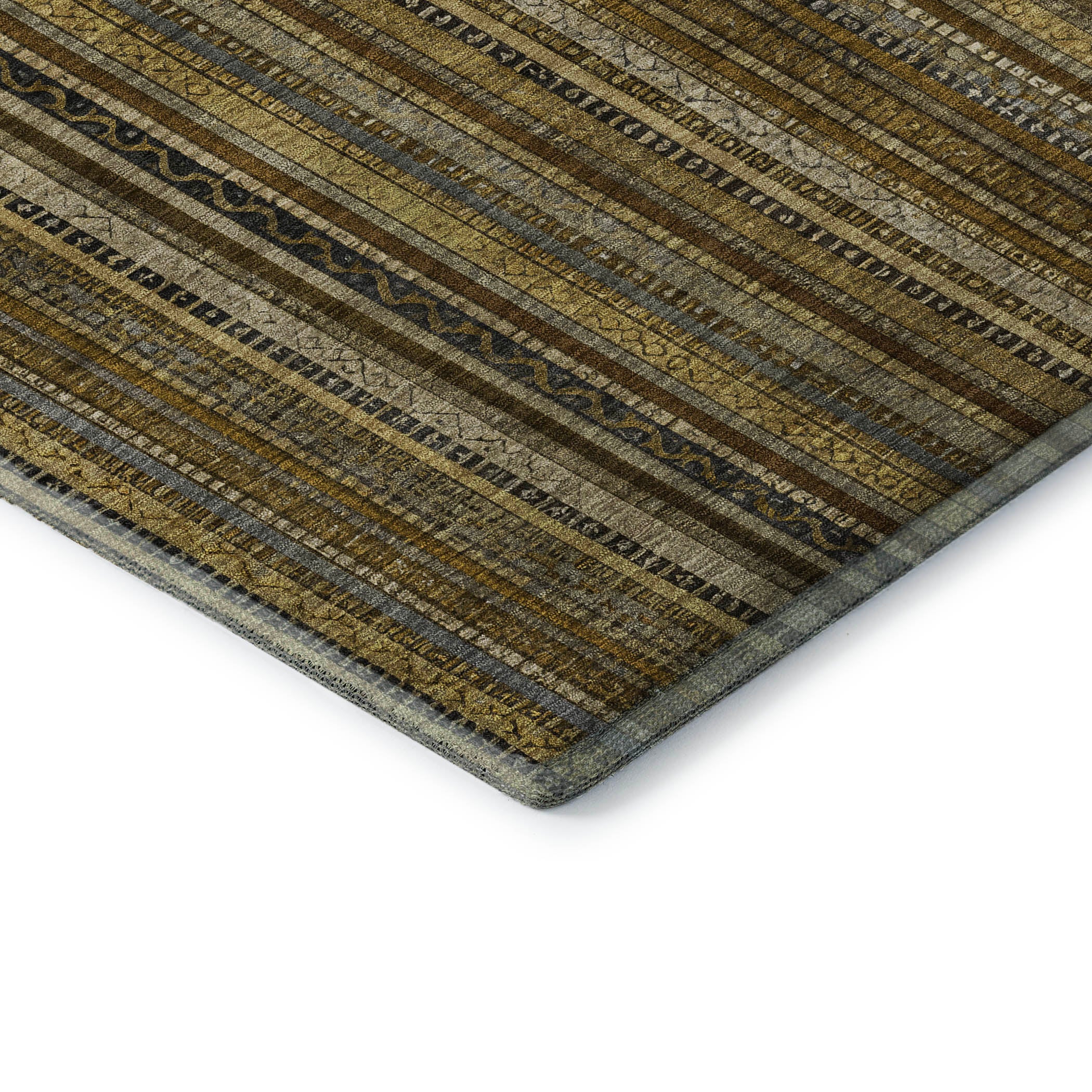 Jaipur Machine Washable Transitional Brown Rug 1'8" x 2'6" #shape_Rectangle