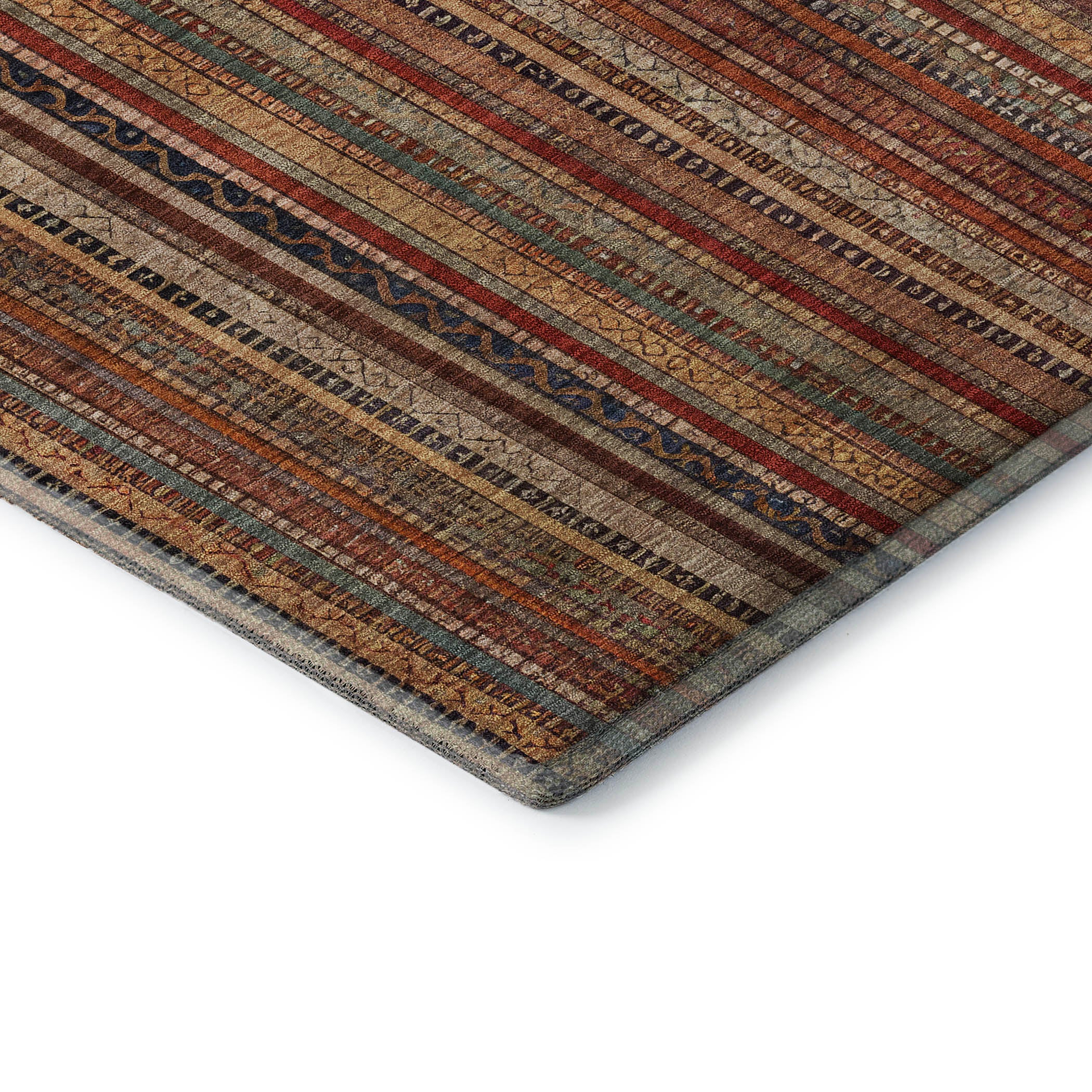 Jaipur Machine Washable Transitional Paprika Orange Rug 1'8" x 2'6" #shape_Rectangle