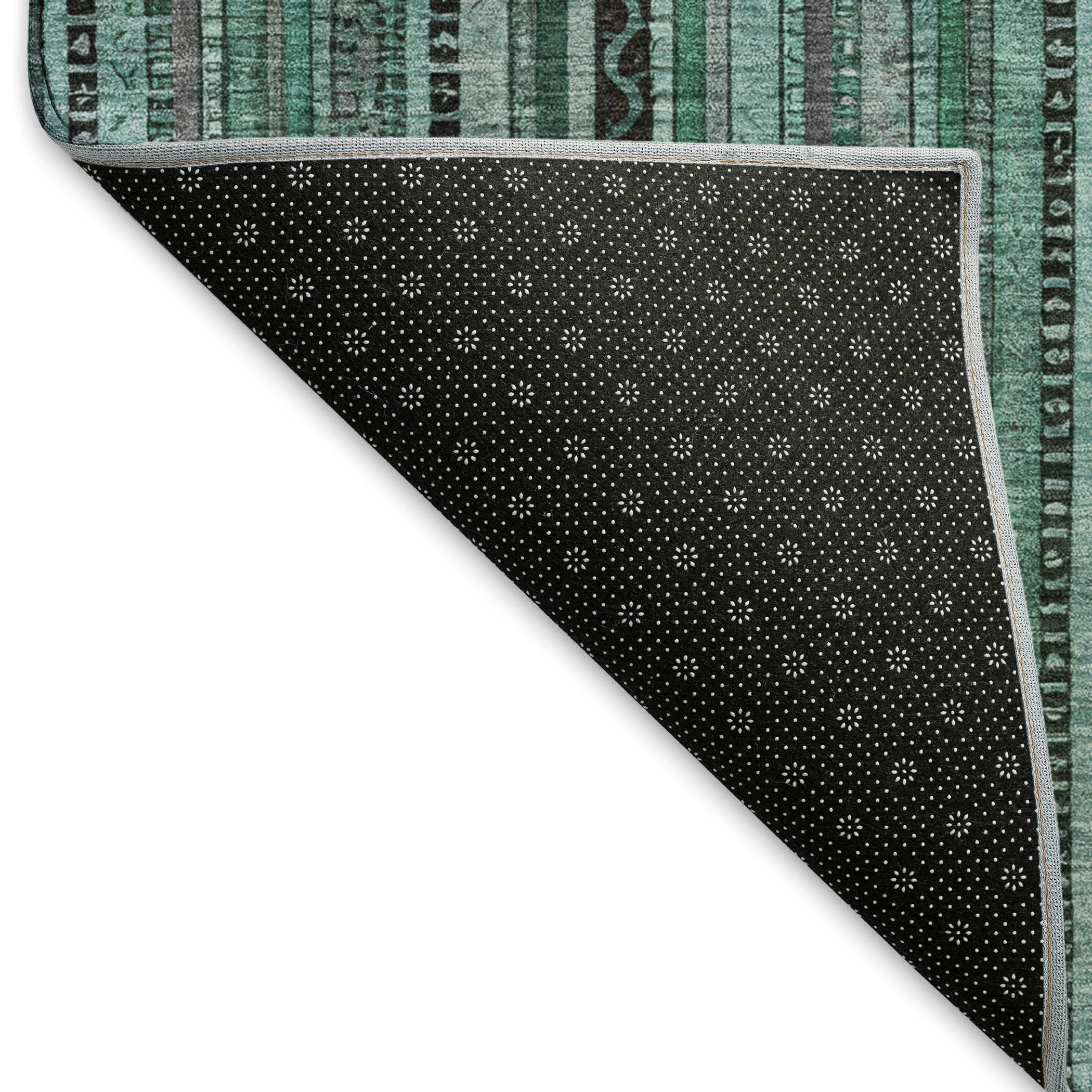 Jaipur Machine Washable Transitional Teal Rug 1'8" x 2'6" #shape_Rectangle