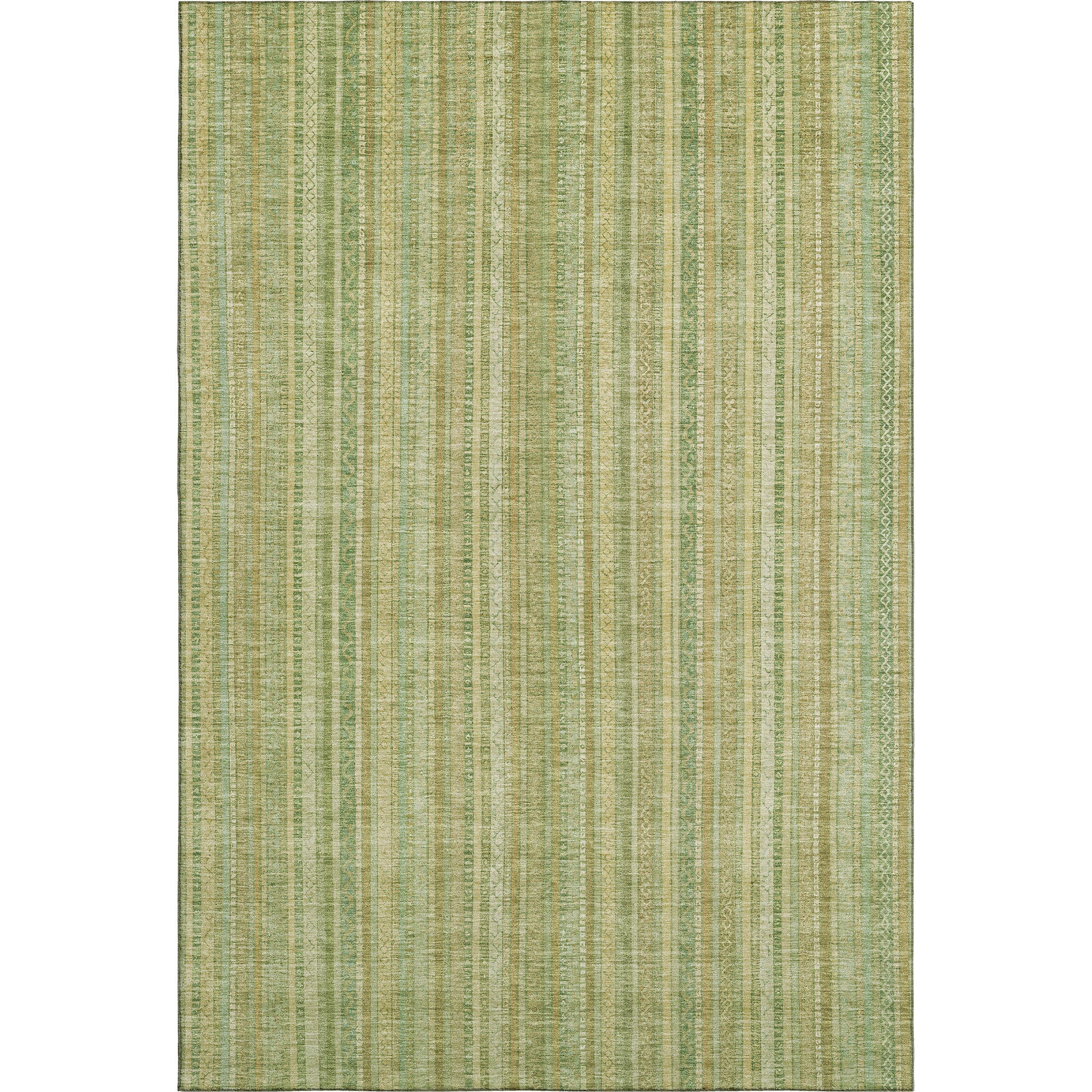 Marrakech Machine Washable Transitional Aloe Green Rug 2'6" x 3'10" #shape_Rectangle