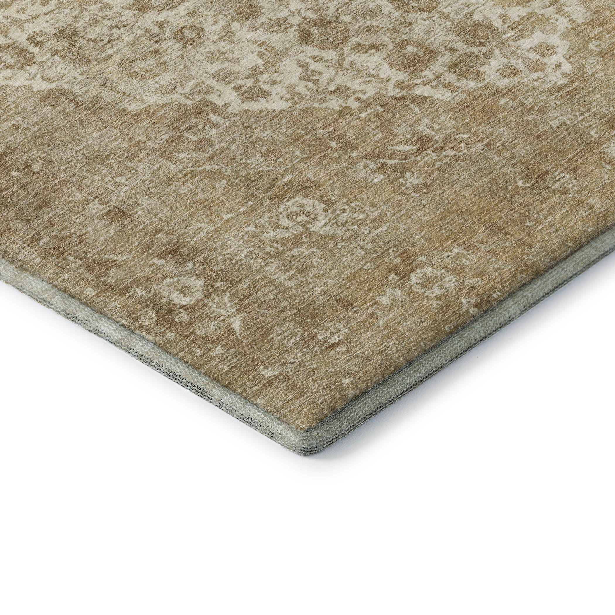 Seville Machine Washable Traditional Ivory Rug 1'8" x 2'6" #shape_Rectangle