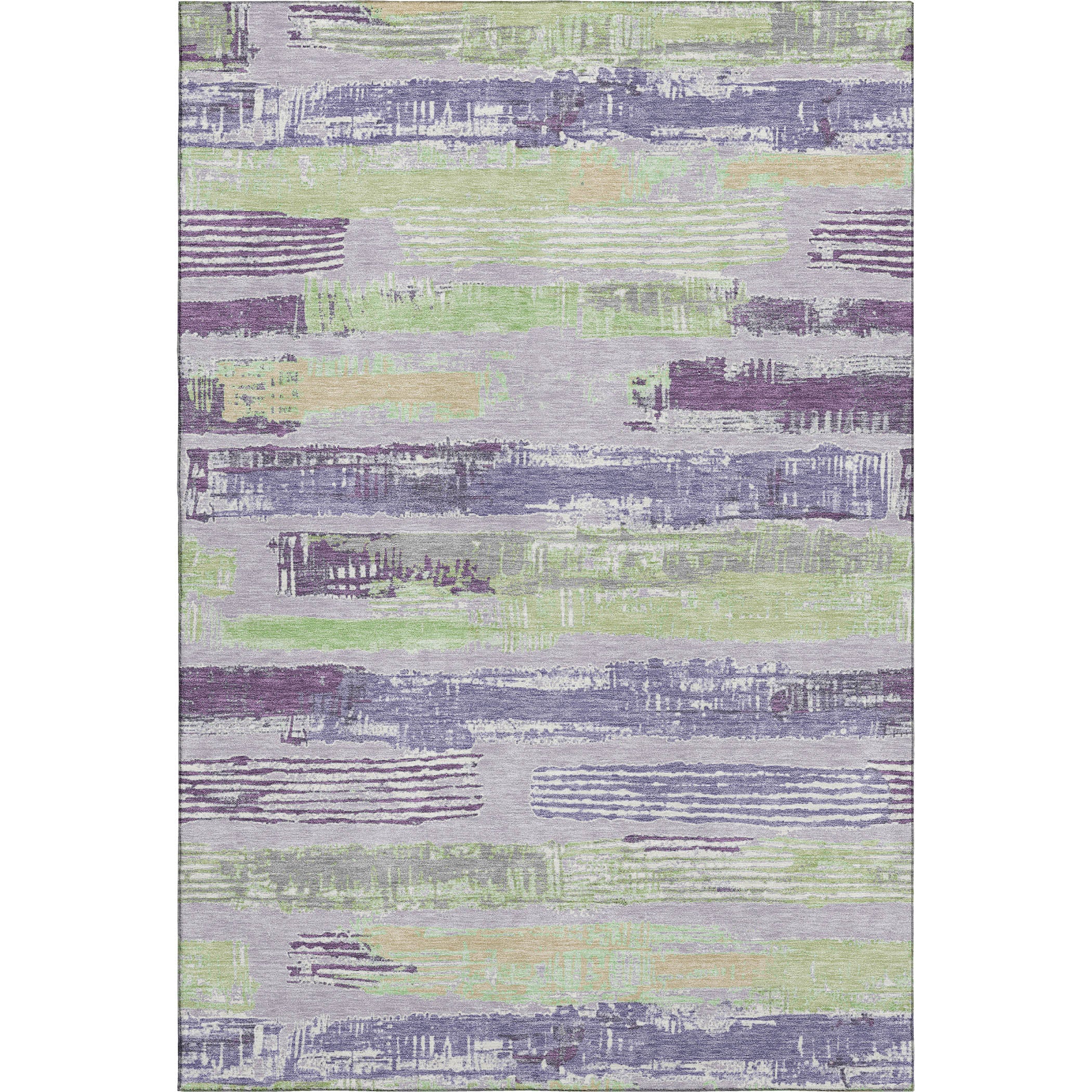 Chiang Mai Machine Washable Transitional Lavender Purple Rug 2'6" x 3'10" #shape_Rectangle
