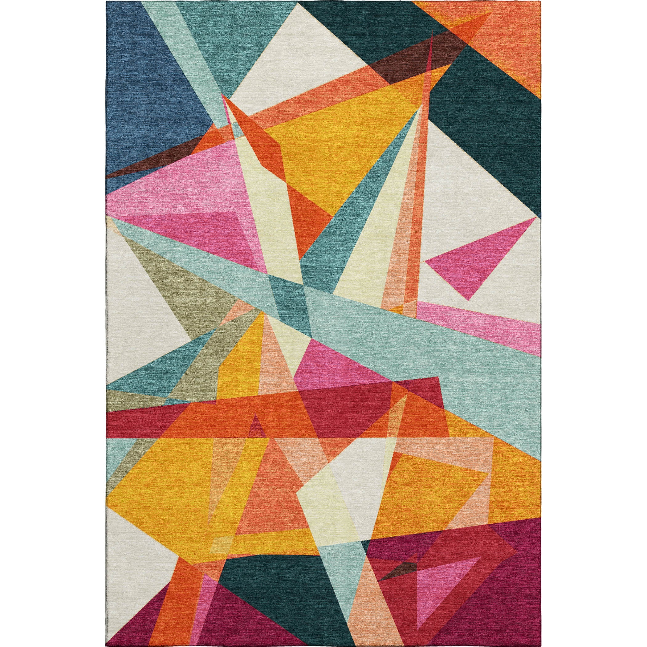 Oslo Machine Washable Transitional Ivory Rug 2'6" x 3'10" #shape_Rectangle