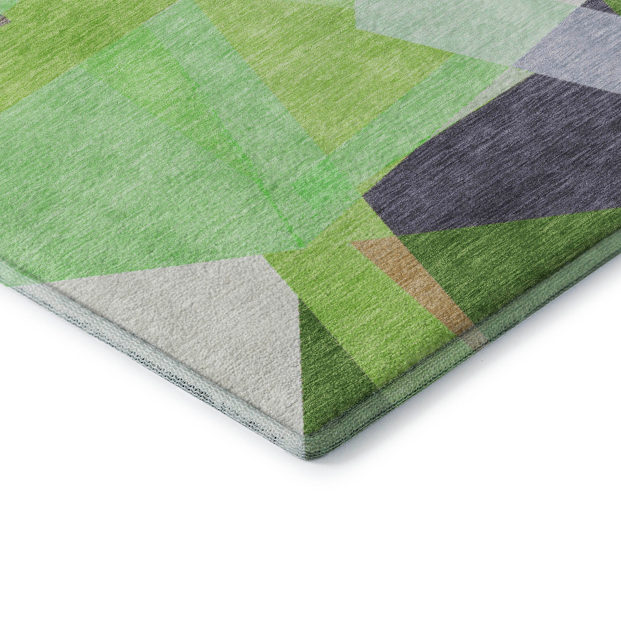 Oslo Machine Washable Transitional Lavender Purple Rug 1'8" x 2'6" #shape_Rectangle