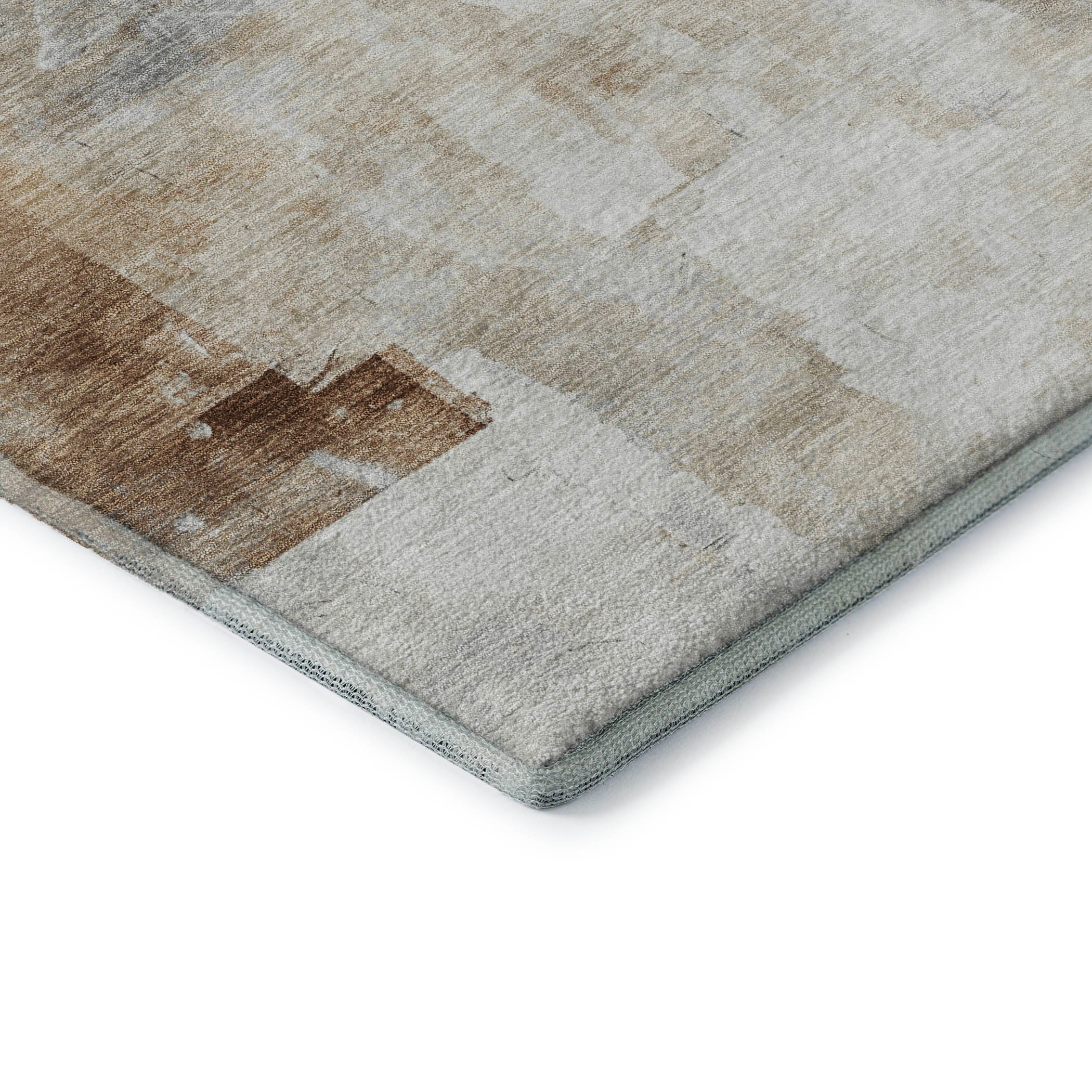 Antigua Machine Washable Transitional Linen Ivory Rug 1'8" x 2'6" #shape_Rectangle