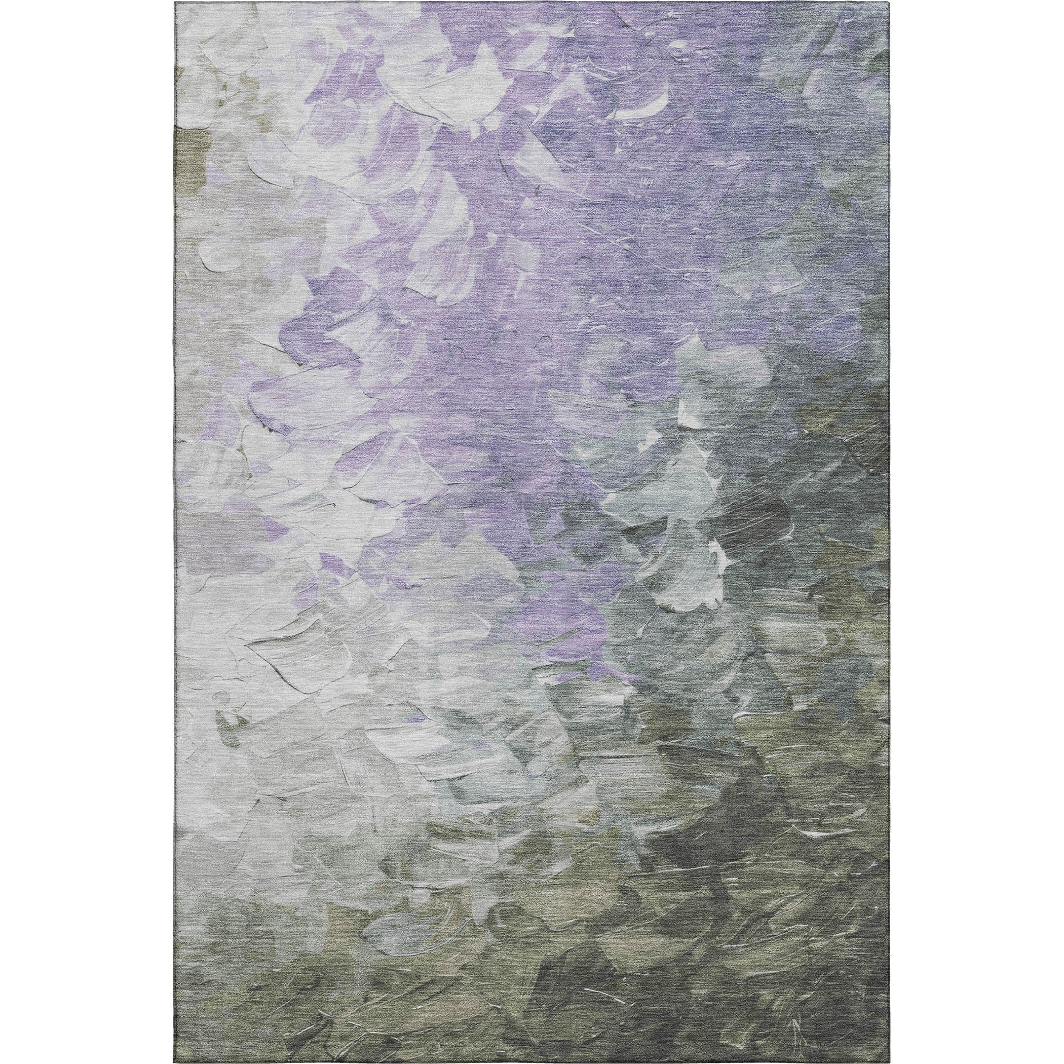Lima Machine Washable Transitional Lavender Purple Rug 2'6" x 3'10" #shape_Rectangle